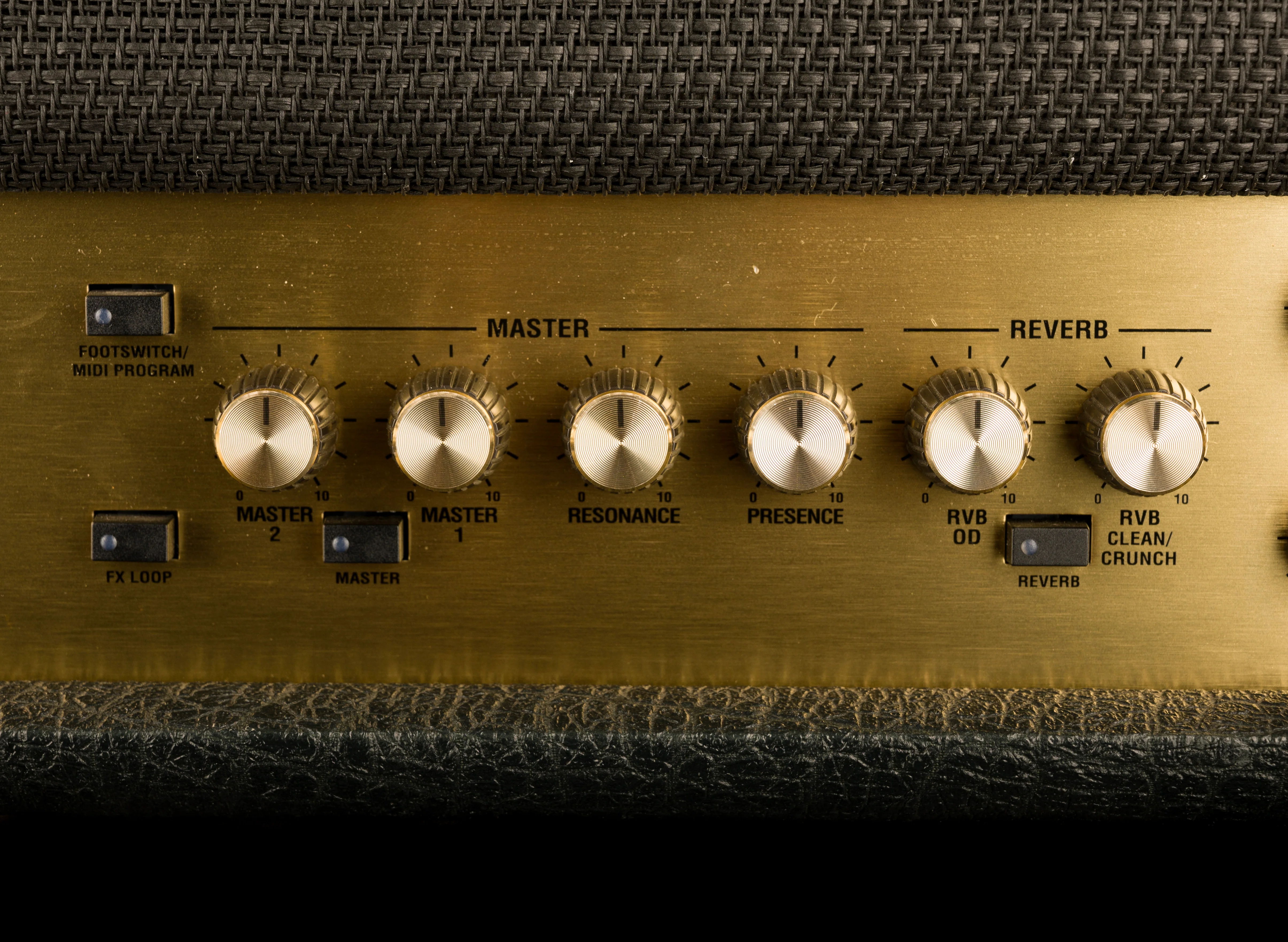 Pre Owned Marshall JVM210H Guitar Amp Head with Footswitch - Image 4