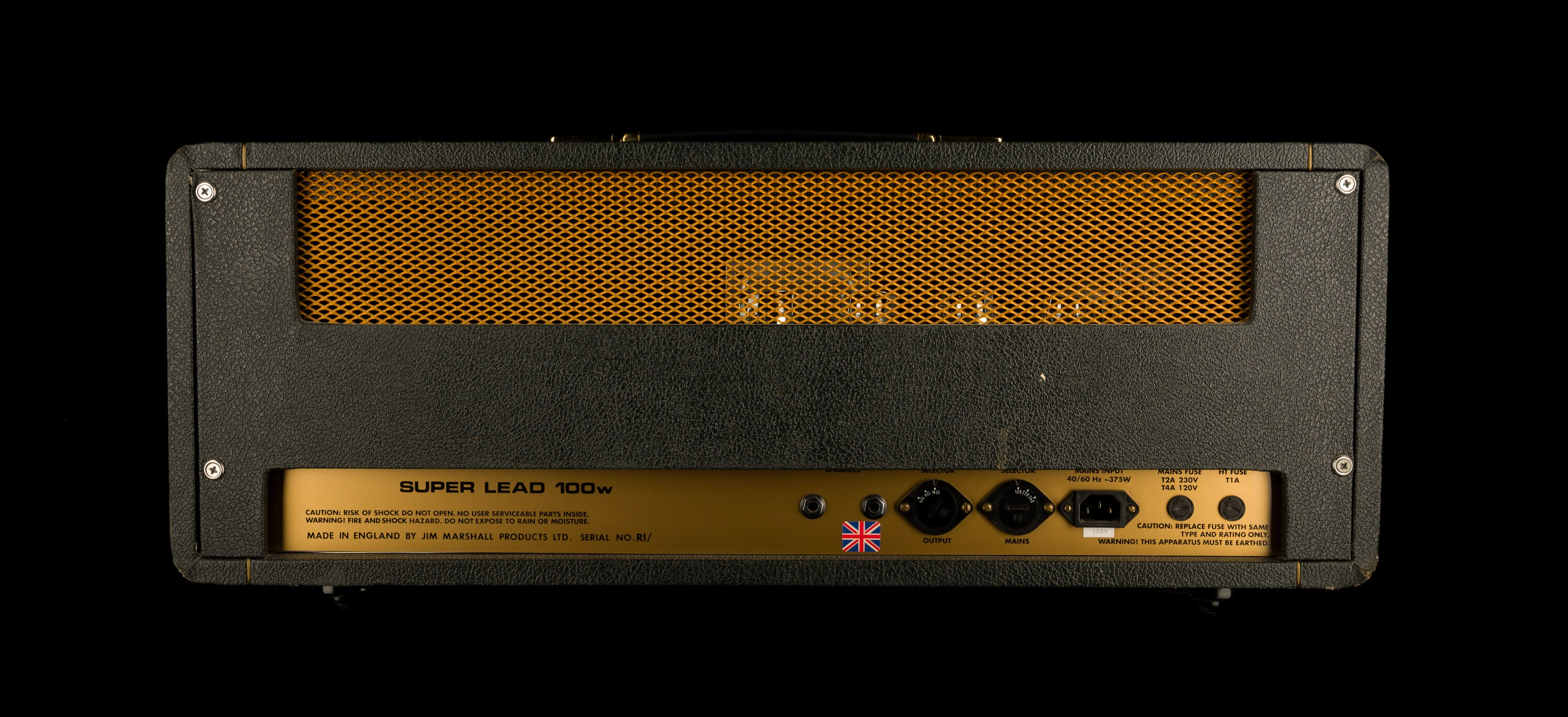 Pre Owned Marshall Super Lead MK II 100-Watt Guitar Amp Head - Image 2