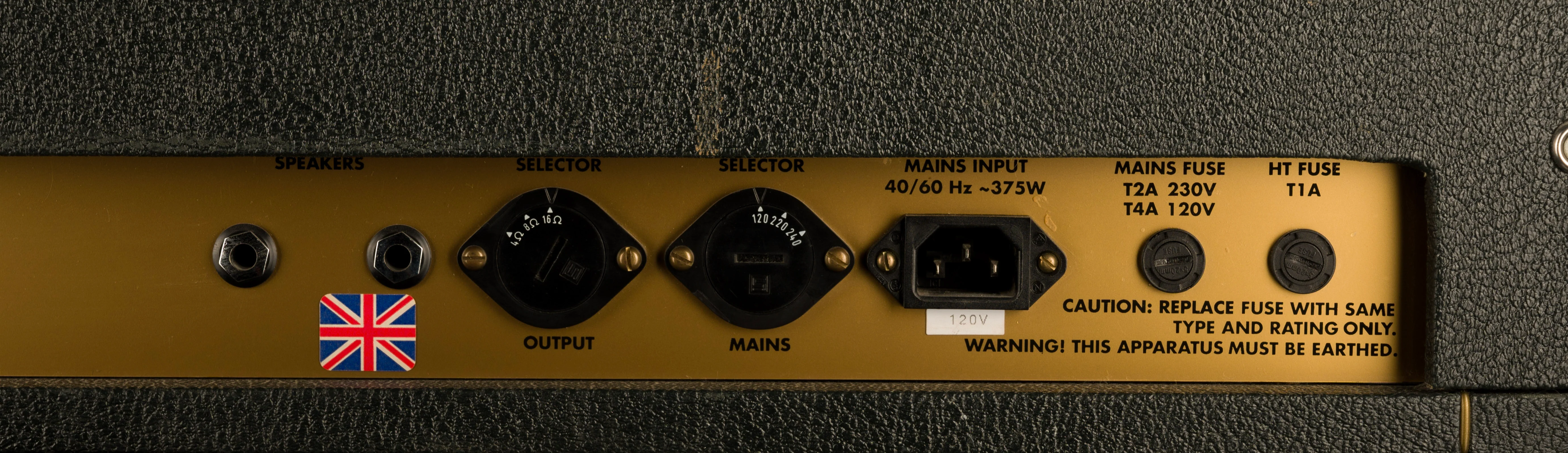 Pre Owned Marshall Super Lead MK II 100-Watt Guitar Amp Head - Image 9