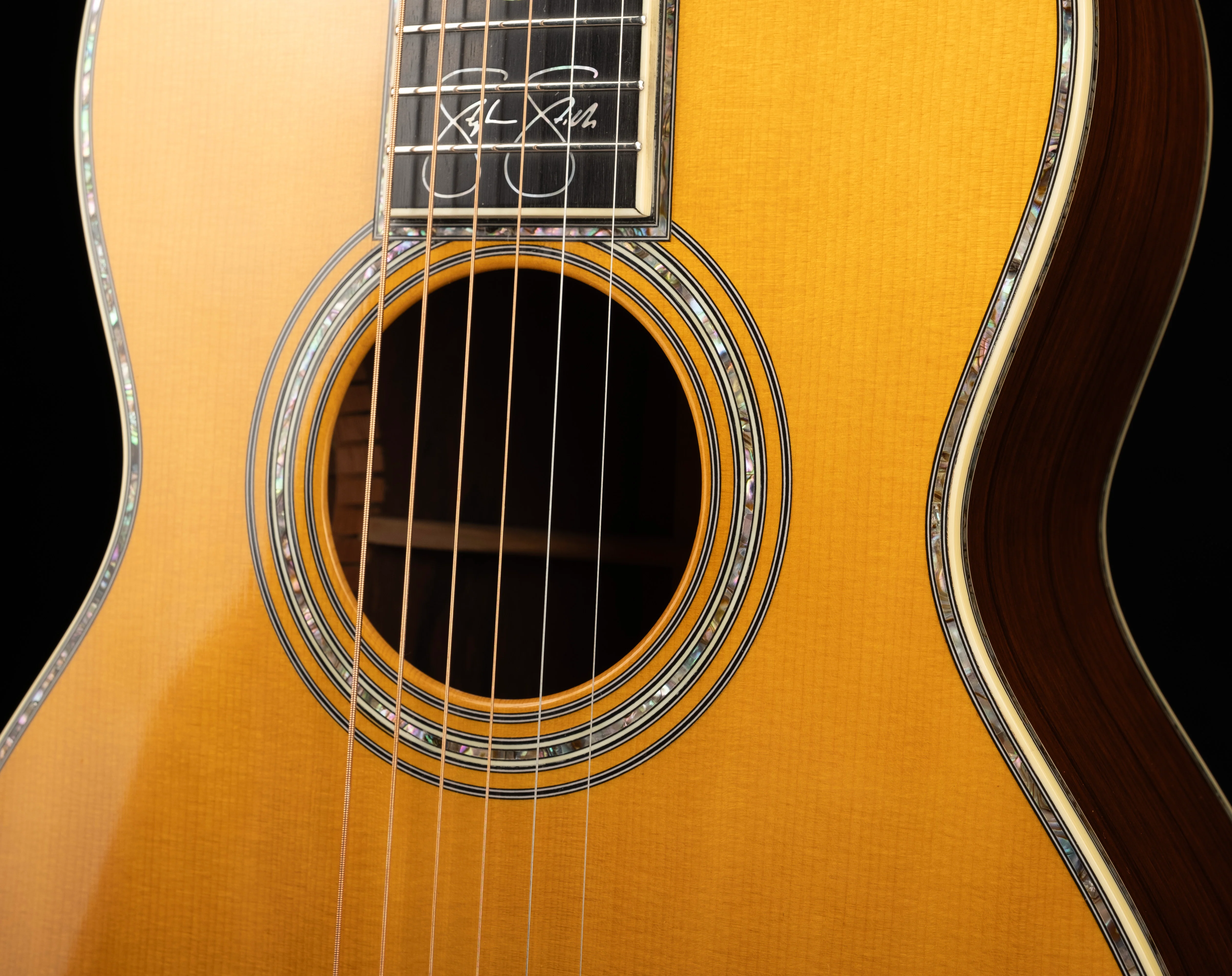 Pre Owned Martin 0-45S Stephen Stills  Signature Edition Acoustic Guitar With OHSC - Image 9