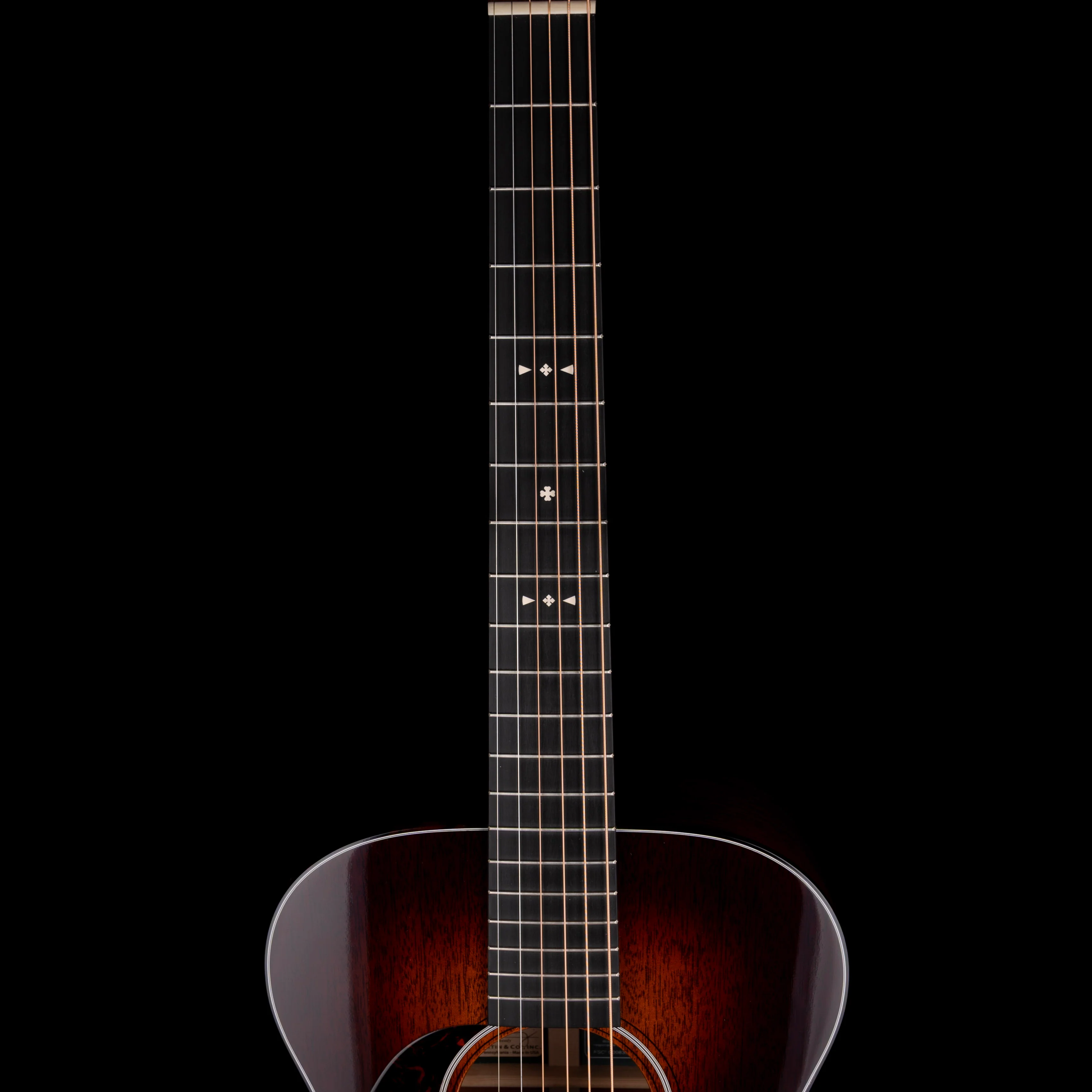 Pre Owned Martin 00-DB Jeff Tweedy Acoustic Guitar Sunburst Left-Handed With OHSC - Image 8