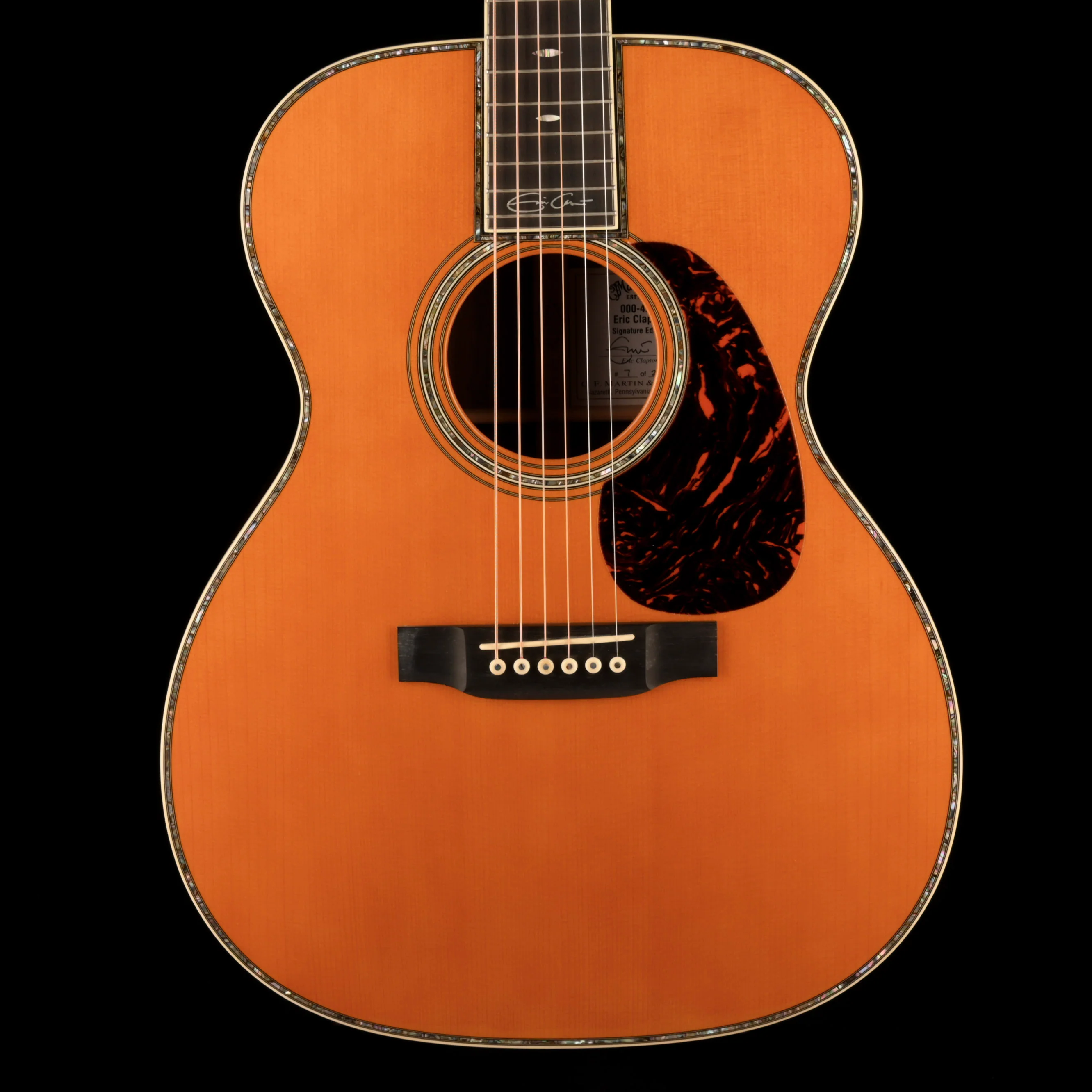 Pre Owned Martin 000-42M Eric Clapton Acoustic Electric Guitar With OHSC