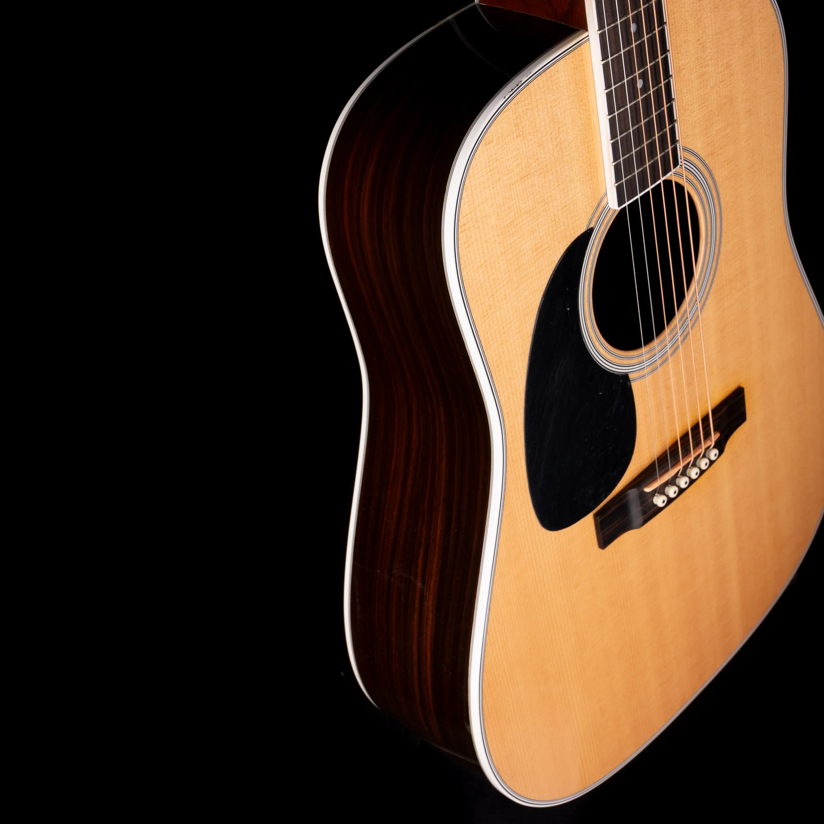 Pre Owned Martin D-35L Natural Acoustic Guitar With OHSC - Image 9