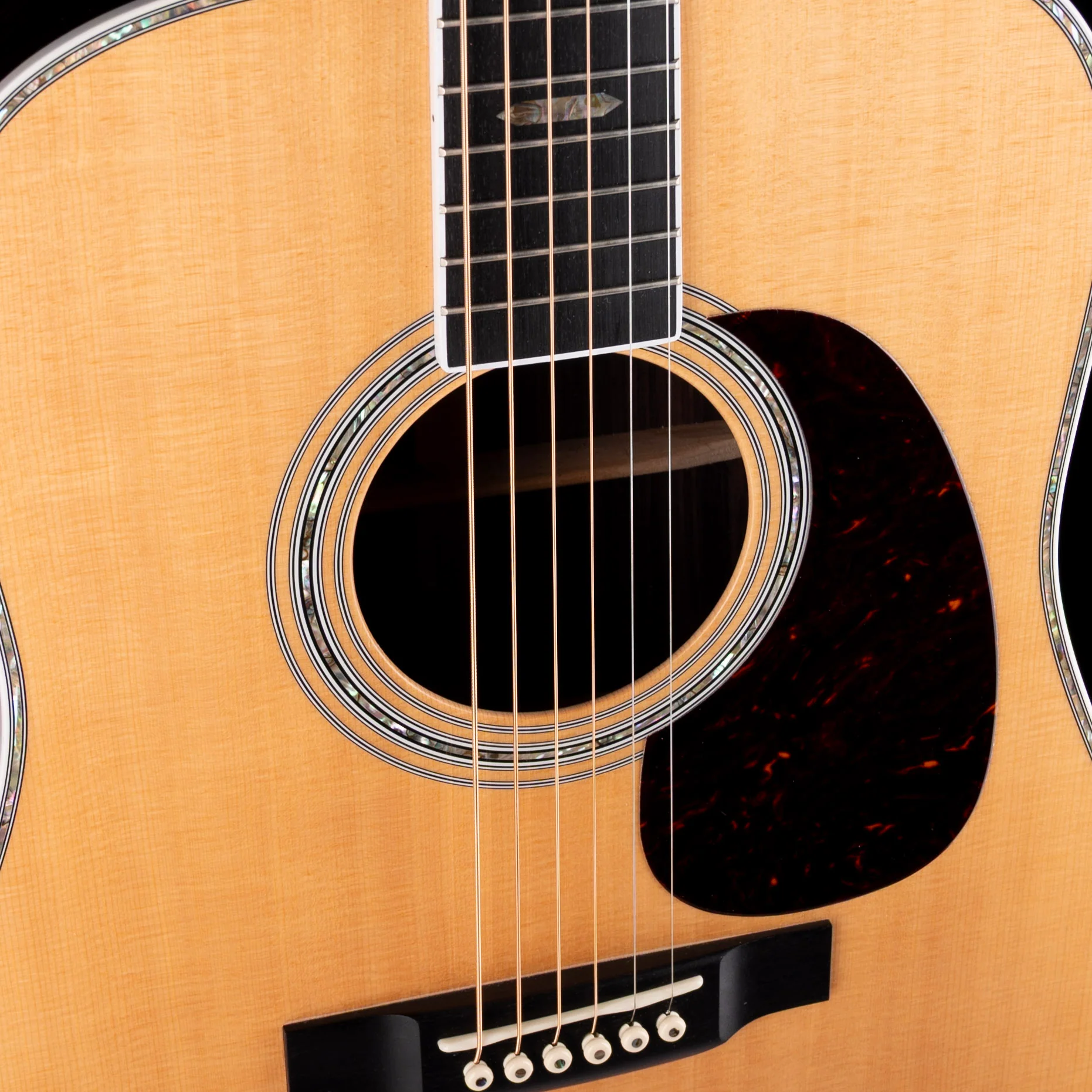Pre Owned Martin D-41 Natural Acoustic Guitar With OHSC - Image 3
