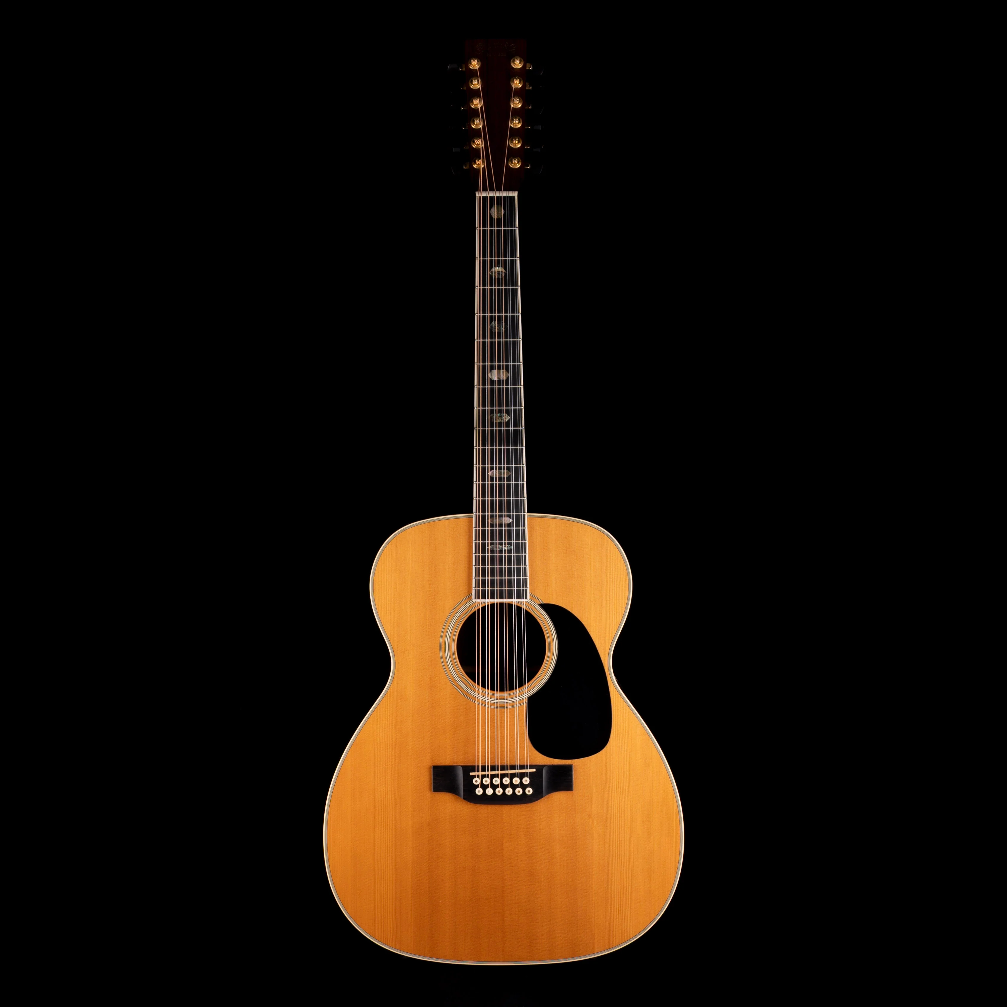 Pre Owned 1994 Martin J12-40 12-String Acoustic Guitar Natural With OHSC - Image 2