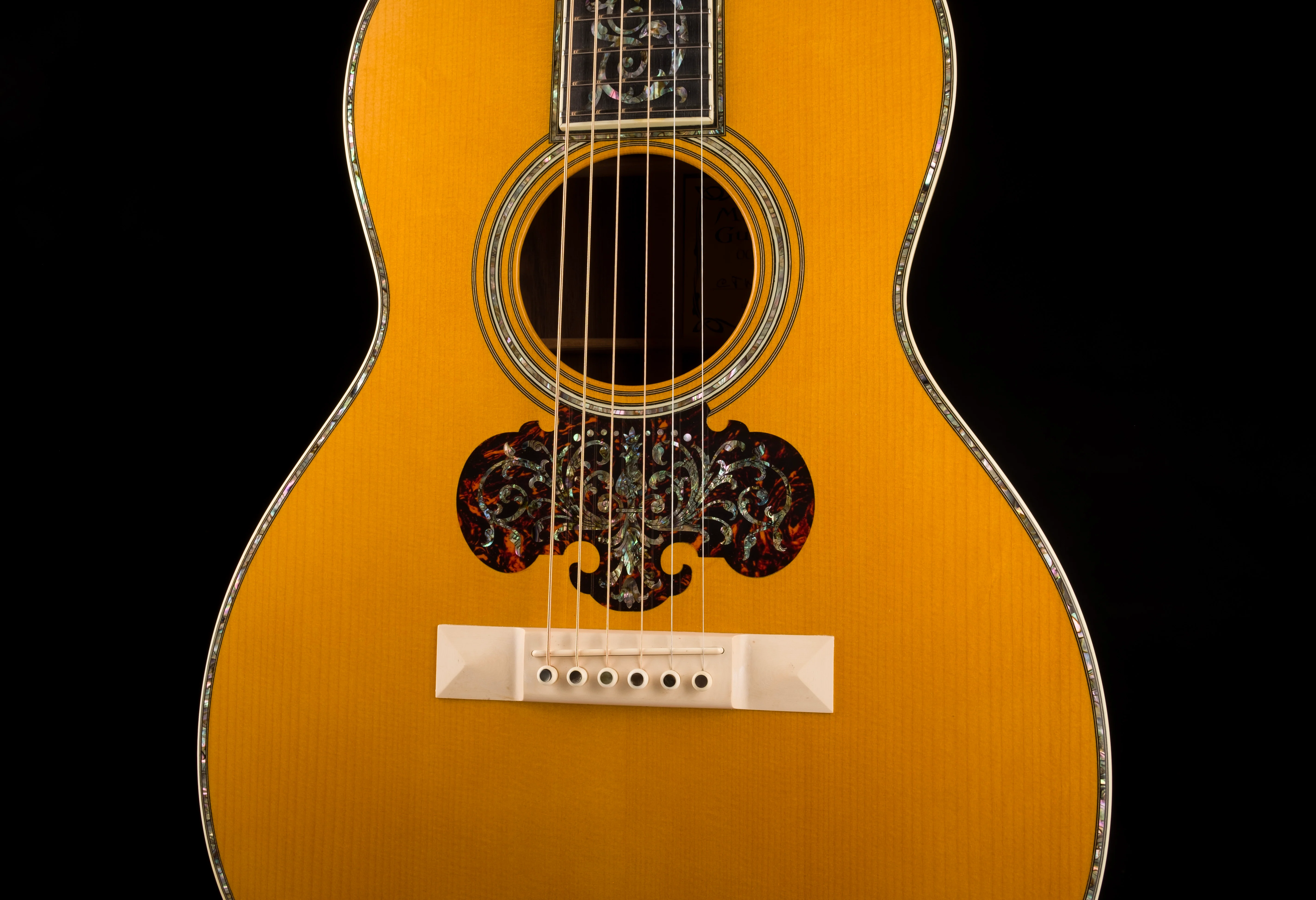 Pre-Owned Martin Limited Edition 00-45S 1902 Brazilian Rosewood Acoustic Guitar with Original Cases - Image 6