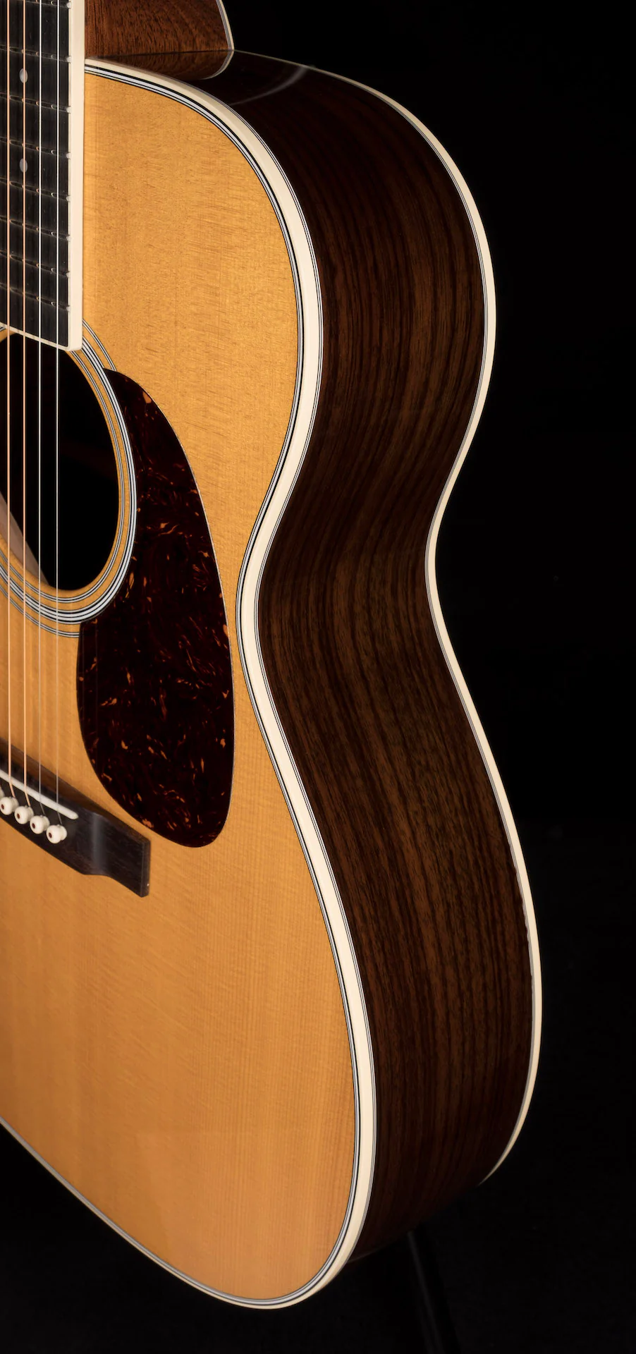 Pre Owned Martin M-36 Natural Acoustic Guitar With OHSC - Image 11