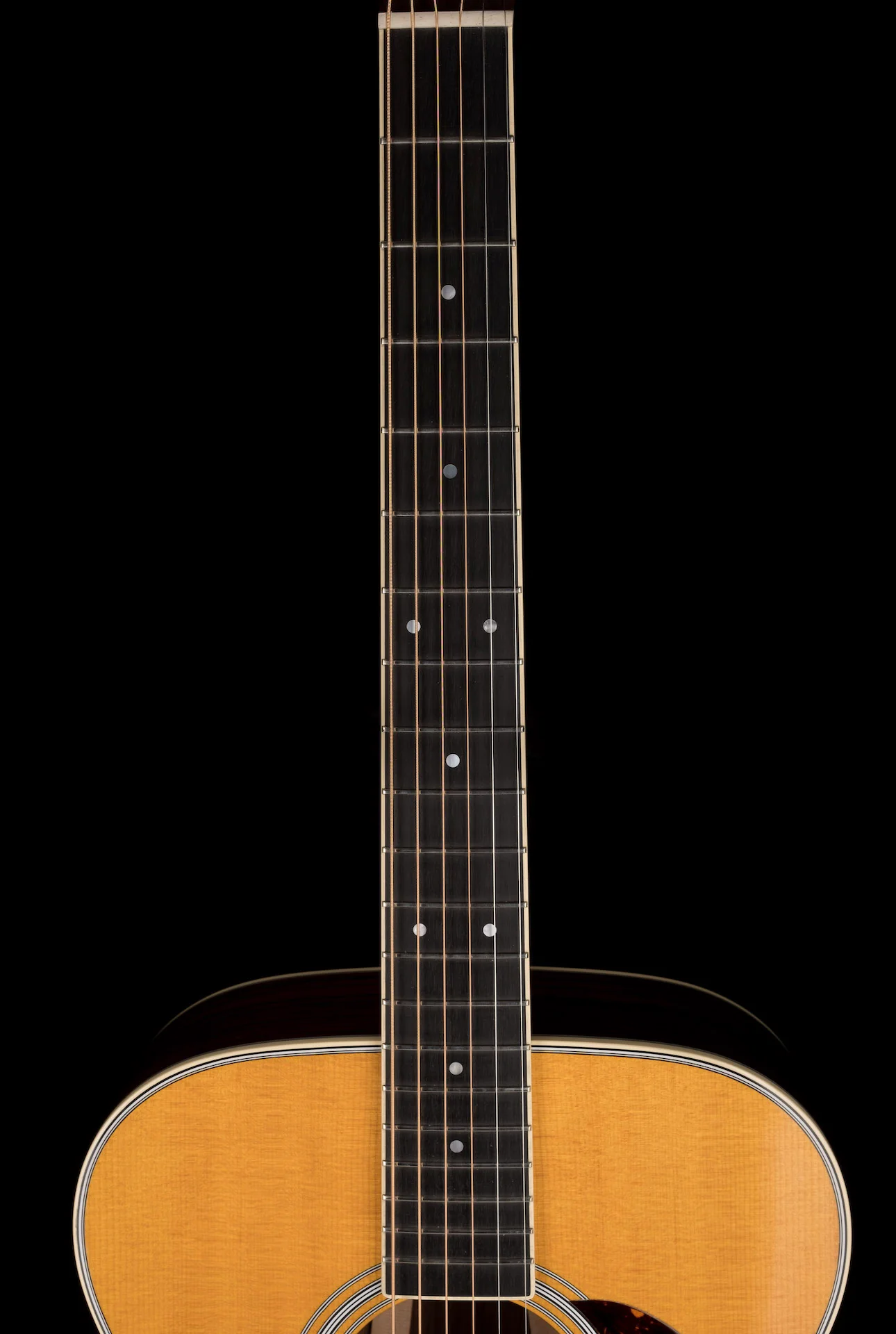 Pre Owned Martin M-36 Natural Acoustic Guitar With OHSC - Image 12