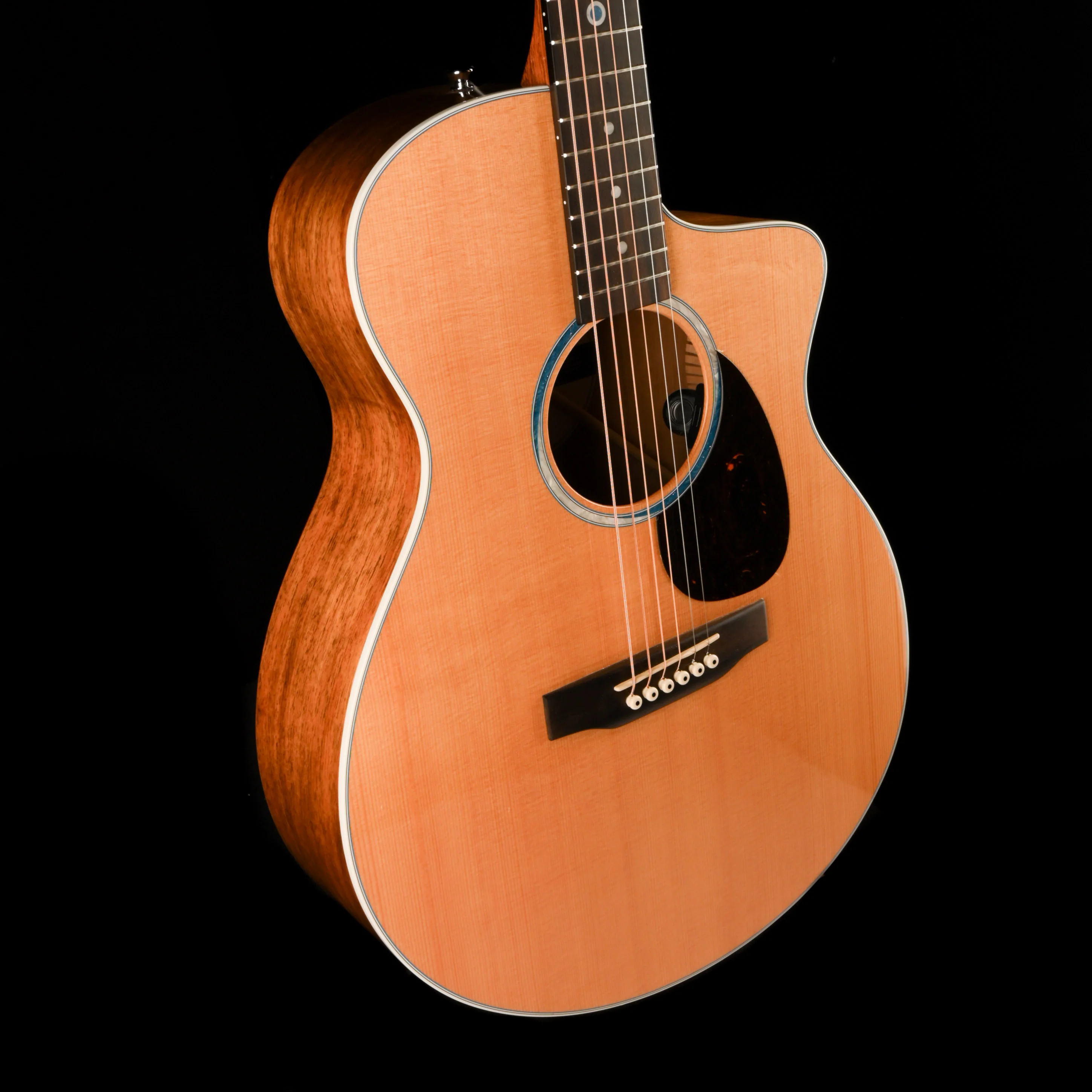 Pre Owned Martin SC-13E Natural Acoustic Electric Guitar With Soft Shell Case - Image 7