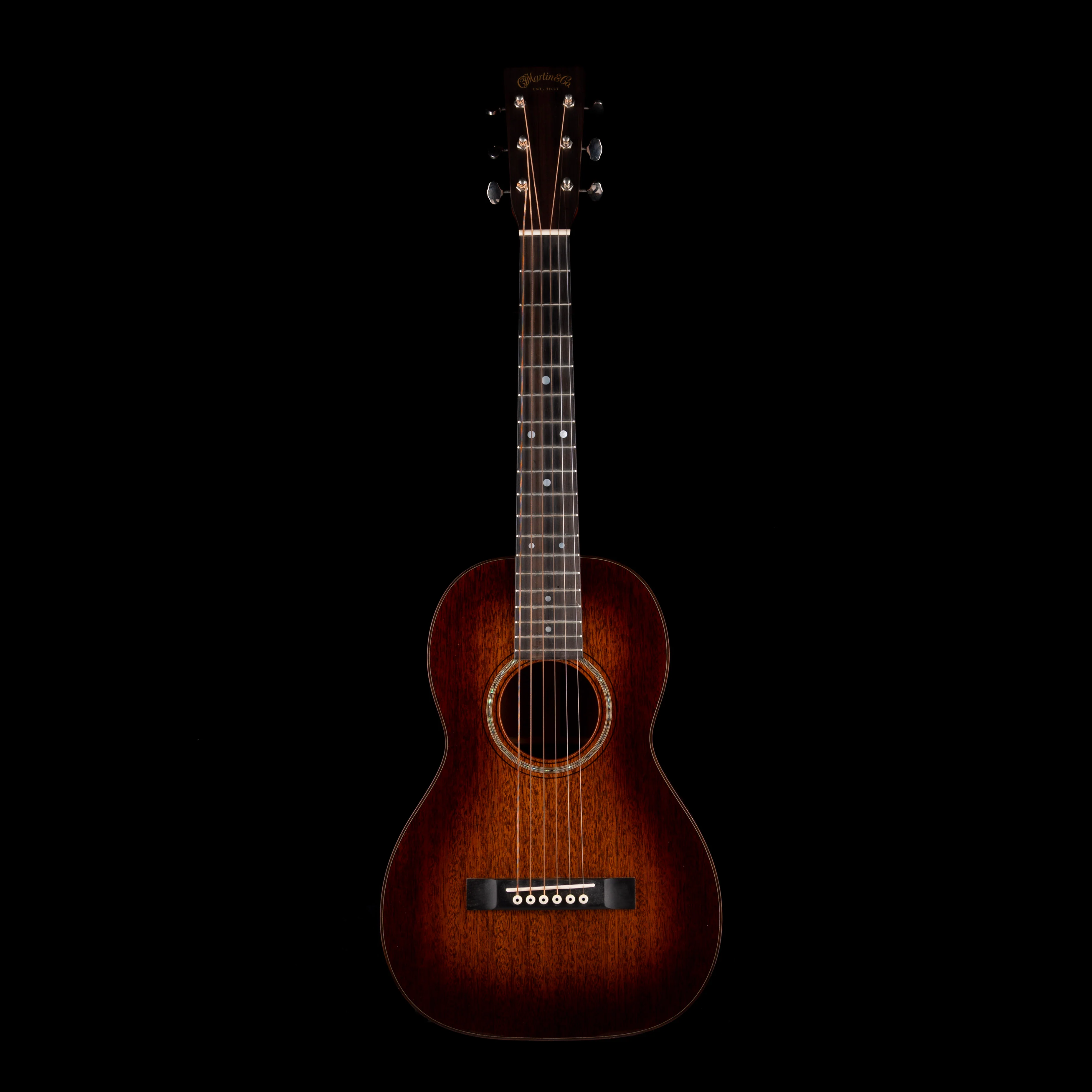 Pre Owned Martin Custom Shop Model 5-15 Size 5 Terz Acoustic Guitar With OHSC - Image 2