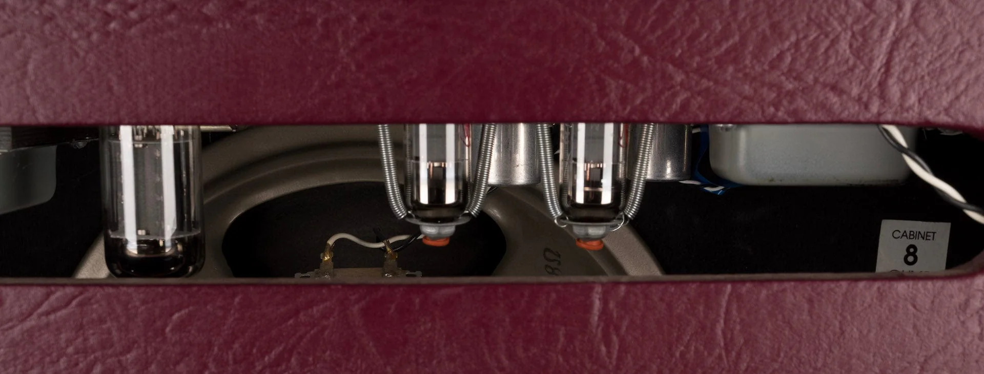 Pre Owned 97/98 Matchless 1x12 Lightning 15 Burgundy Guitar Amp Combo With Cover - Image 10