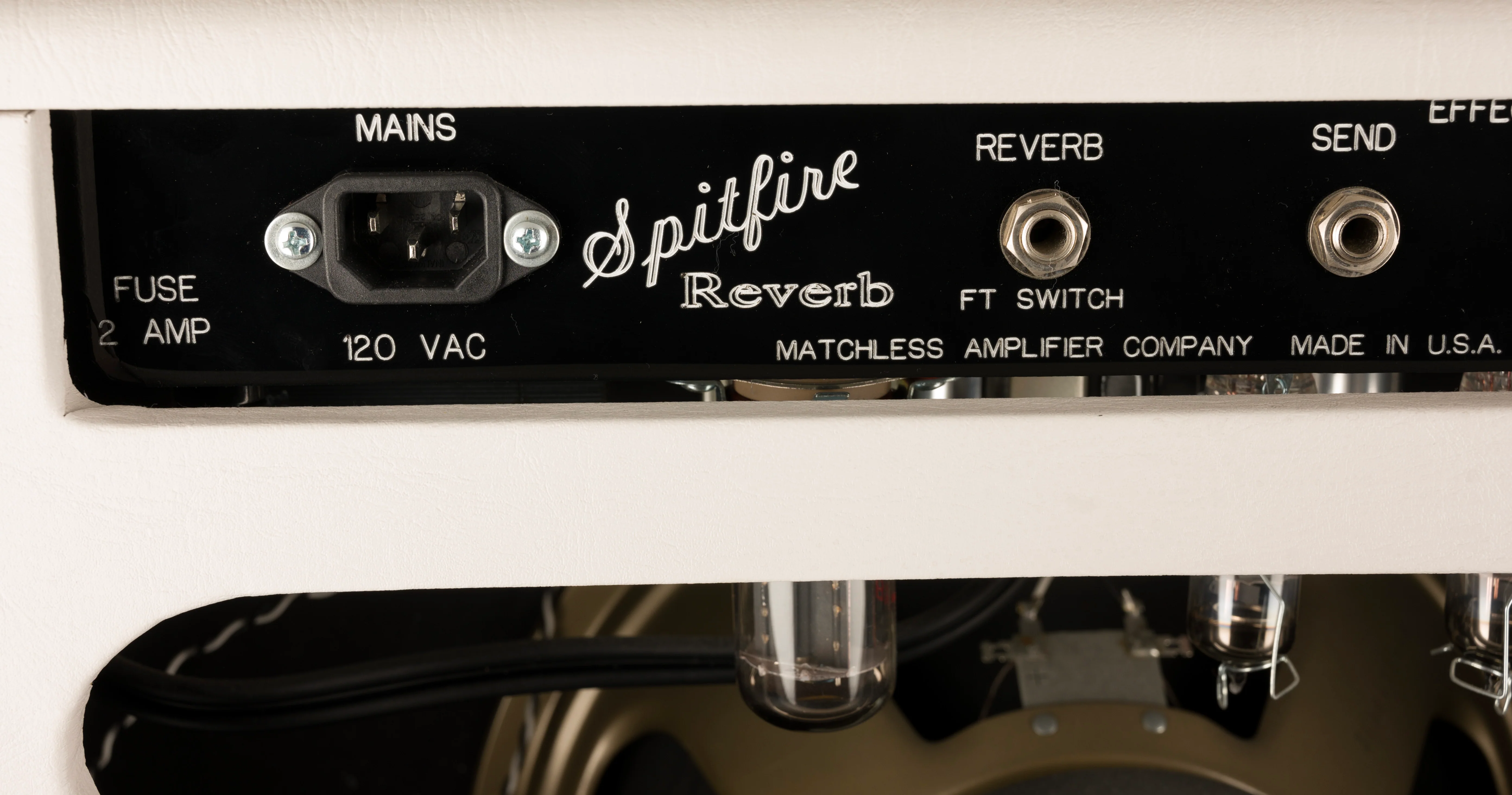 Pre Owned Matchless Spitfire 15 Reverb Guitar Amp Combo - Image 10