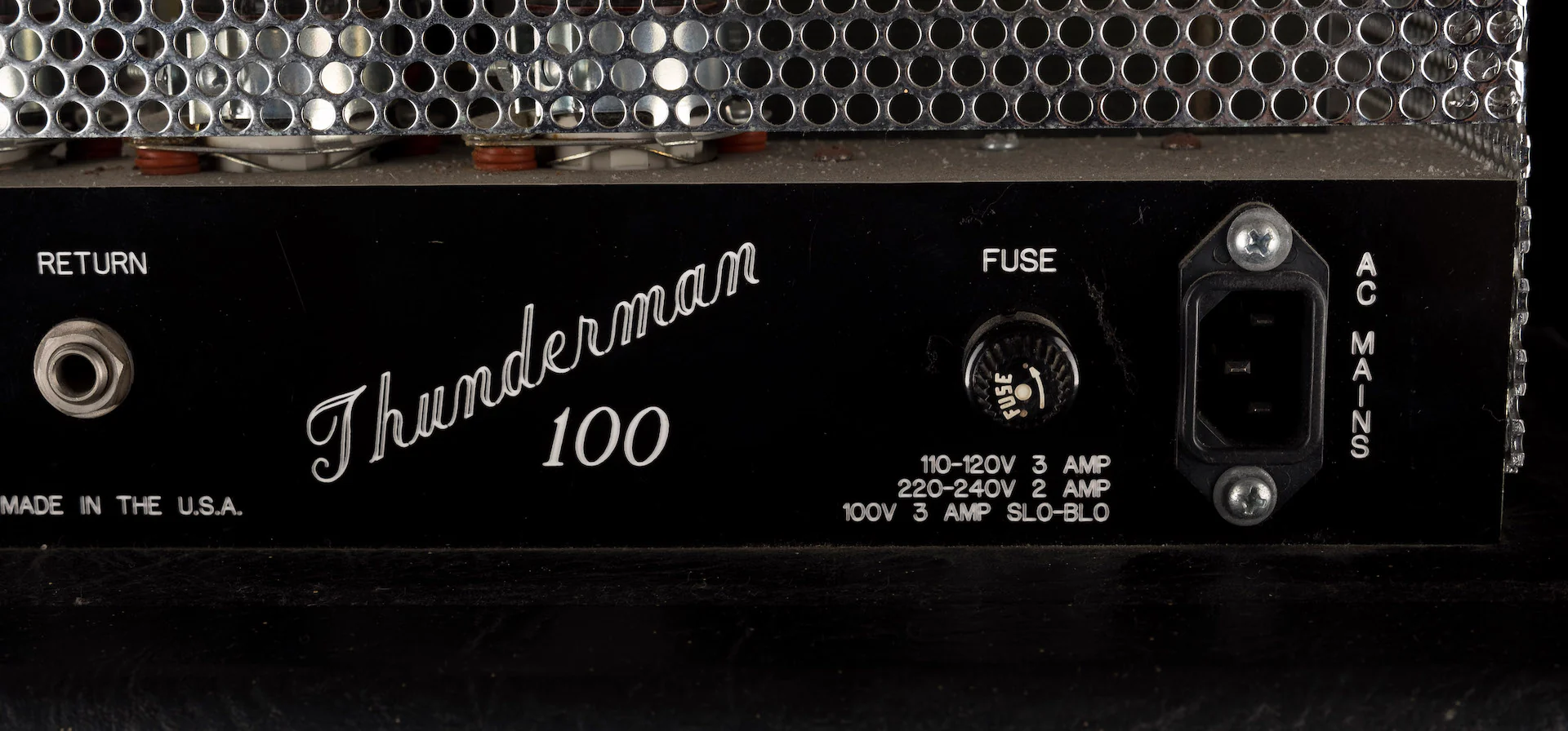 Pre Owned Matchless Thunderman 100 Bass Amp - Image 17