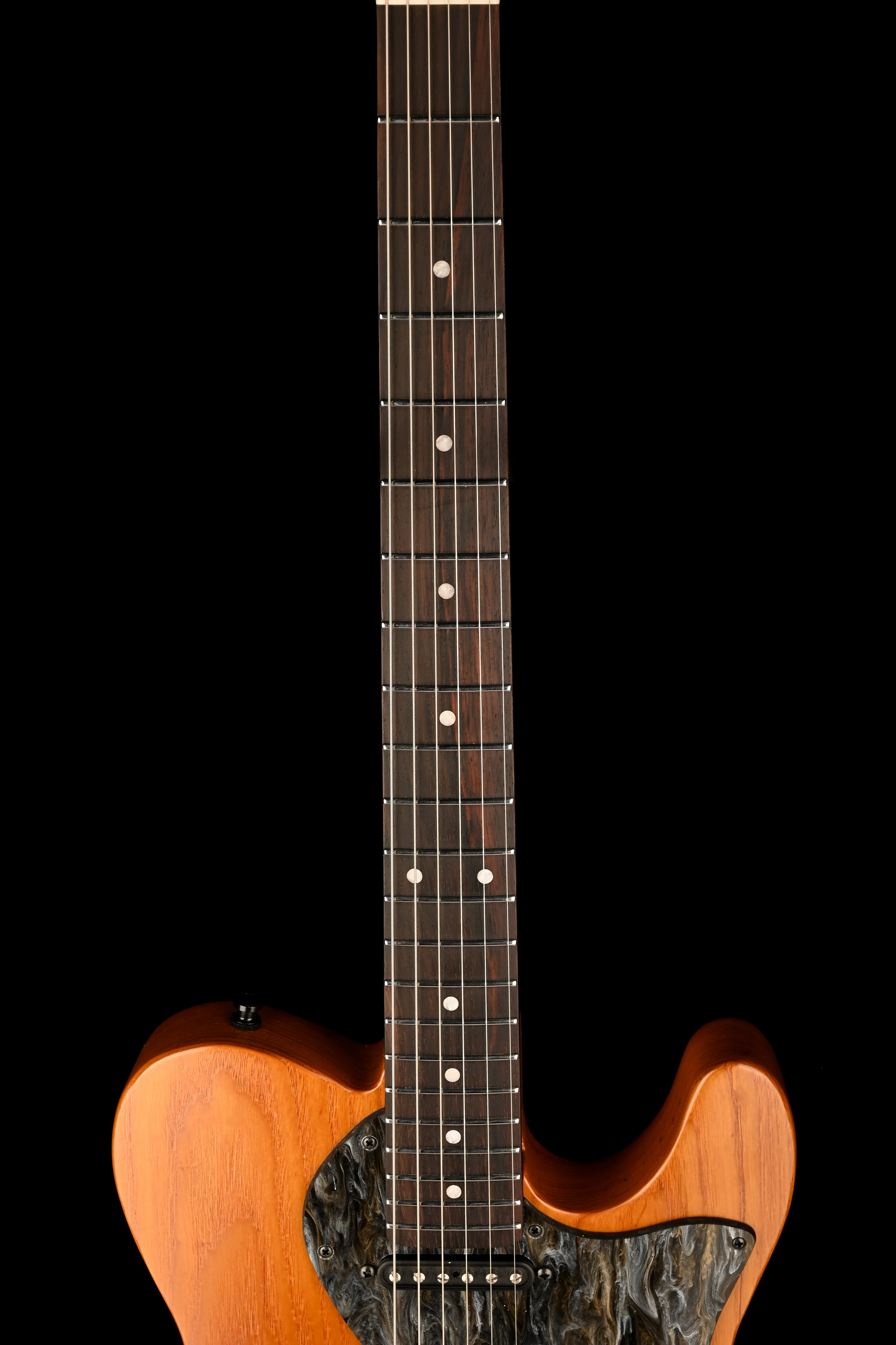 Pre Owned McCloud Swamp Ash '69 Thinline T-style Guitar With OHSC - Image 11