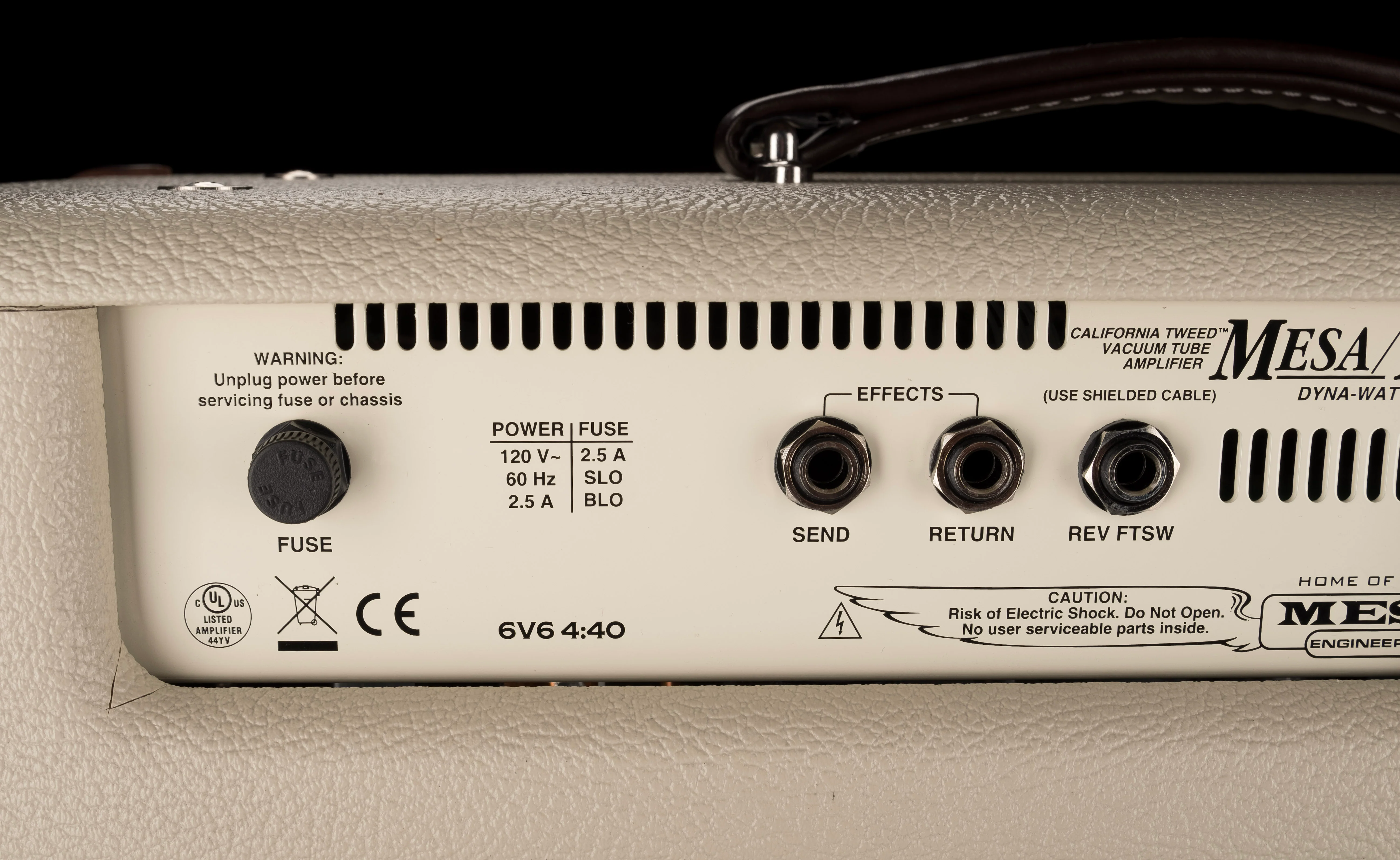 Pre Owned Mesa Boogie California Tweed 4:40 Guitar Amp Combo - Image 10