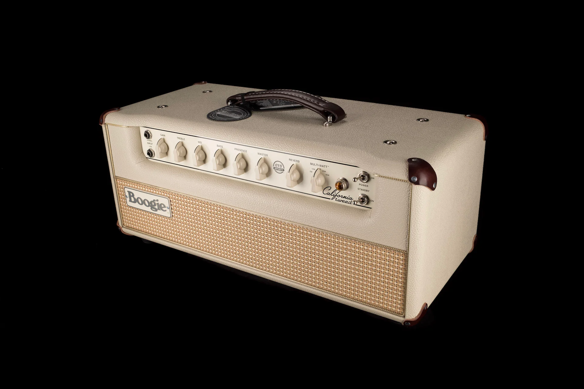 Pre Owned Mesa-Boogie California Tweed 4:40 Guitar Amp Head with Cover - Image 2