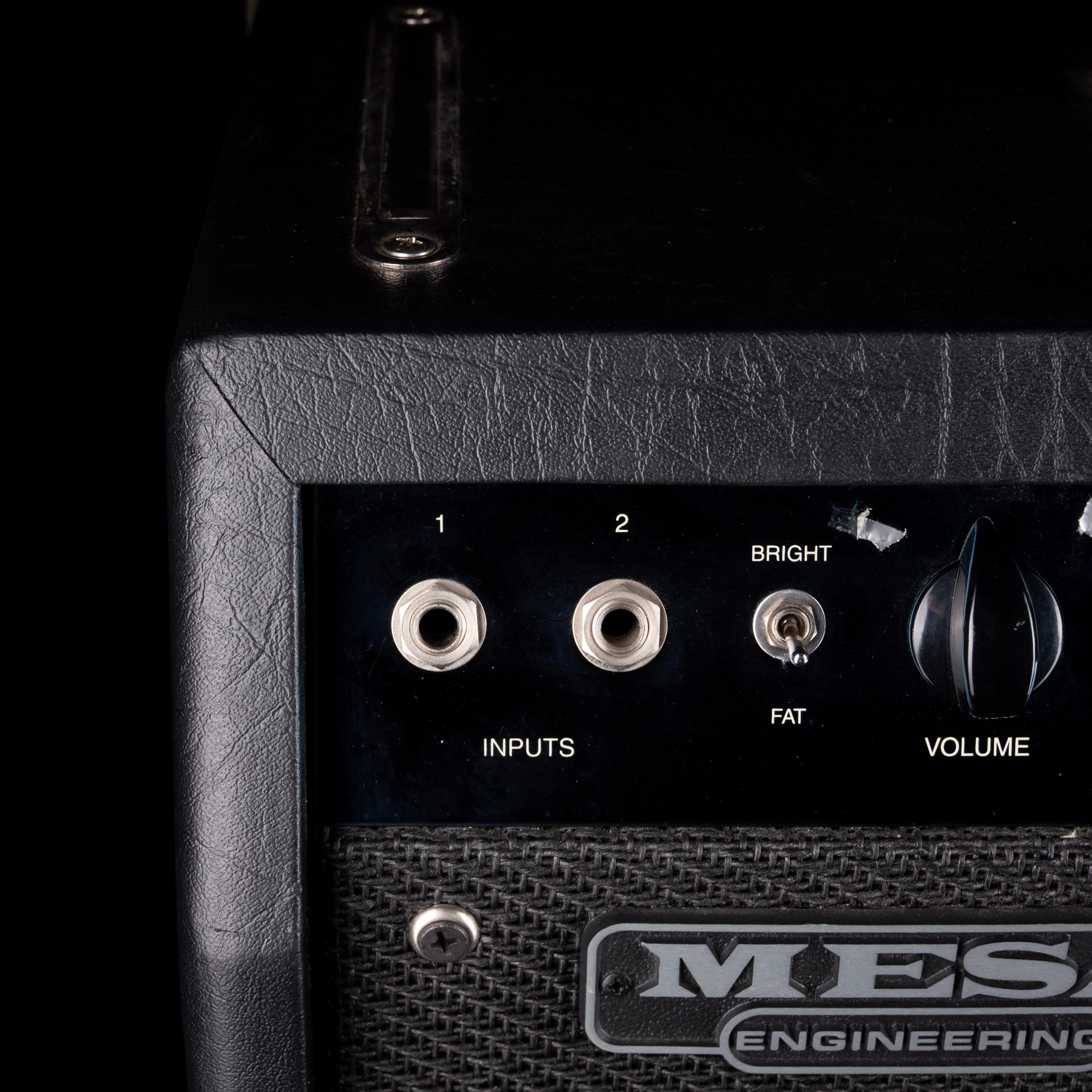 Pre-Owned Mesa-Boogie Dual Rectifier Blue Angel 18/33/38 Class A Guitar Amp Head Black With Cover - Image 3
