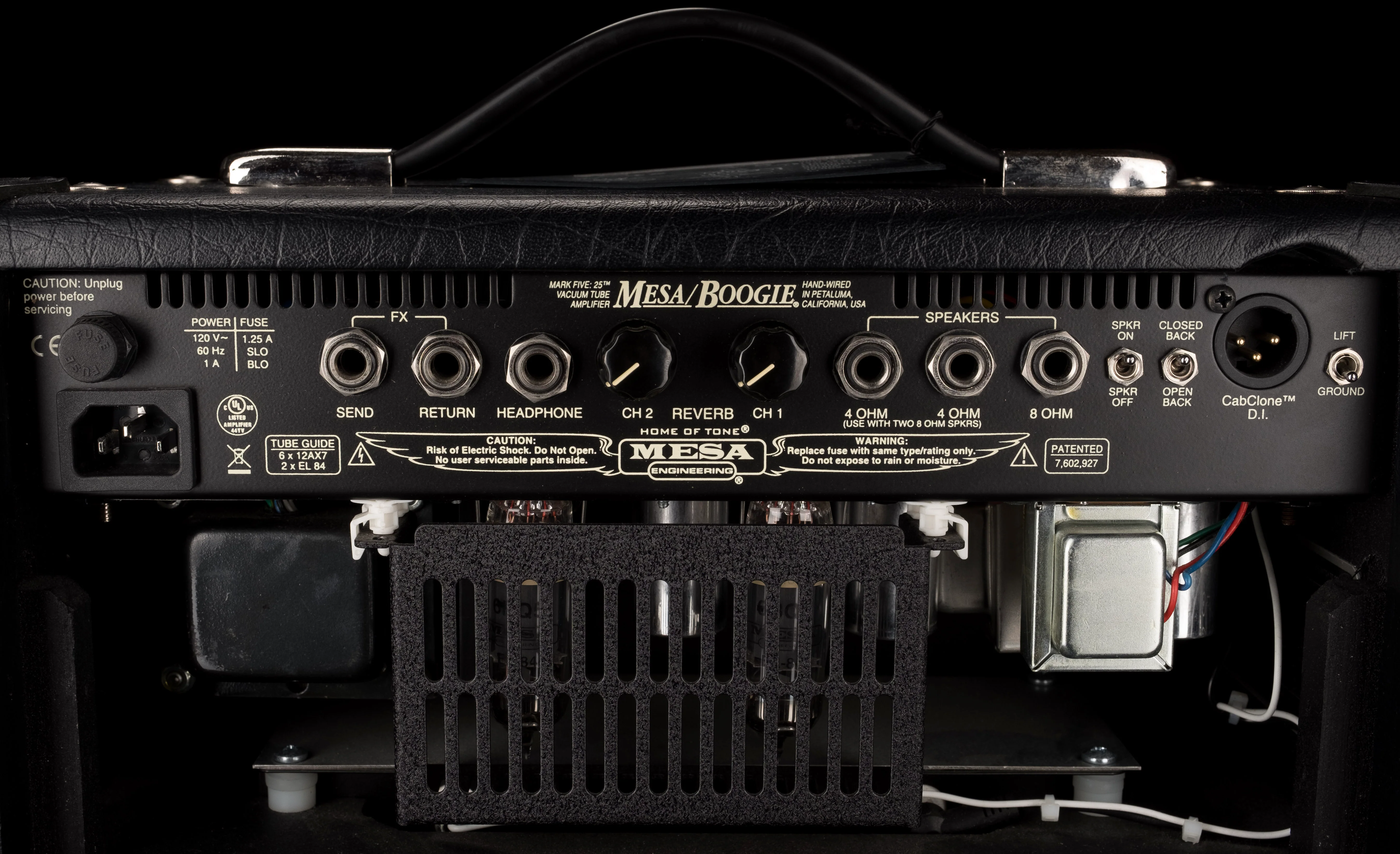 Pre Owned Mesa Boogie Mark V 25-watt Guitar Amp Combo With Cover - Image 8