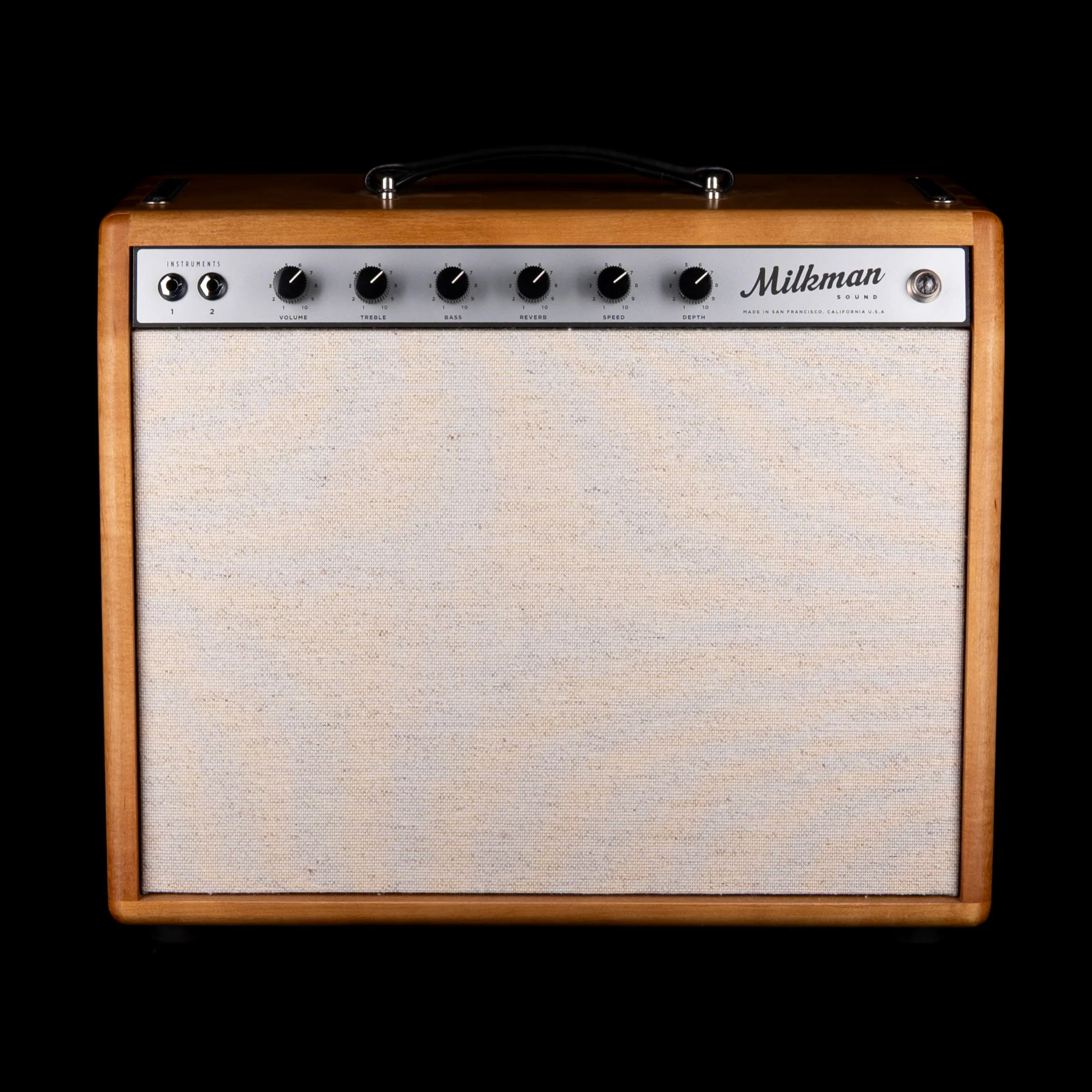 Pre Owned Milkman Sound 5W Half Pint Milk Century Modern Guitar Amp Combo with Footswitch and Cover