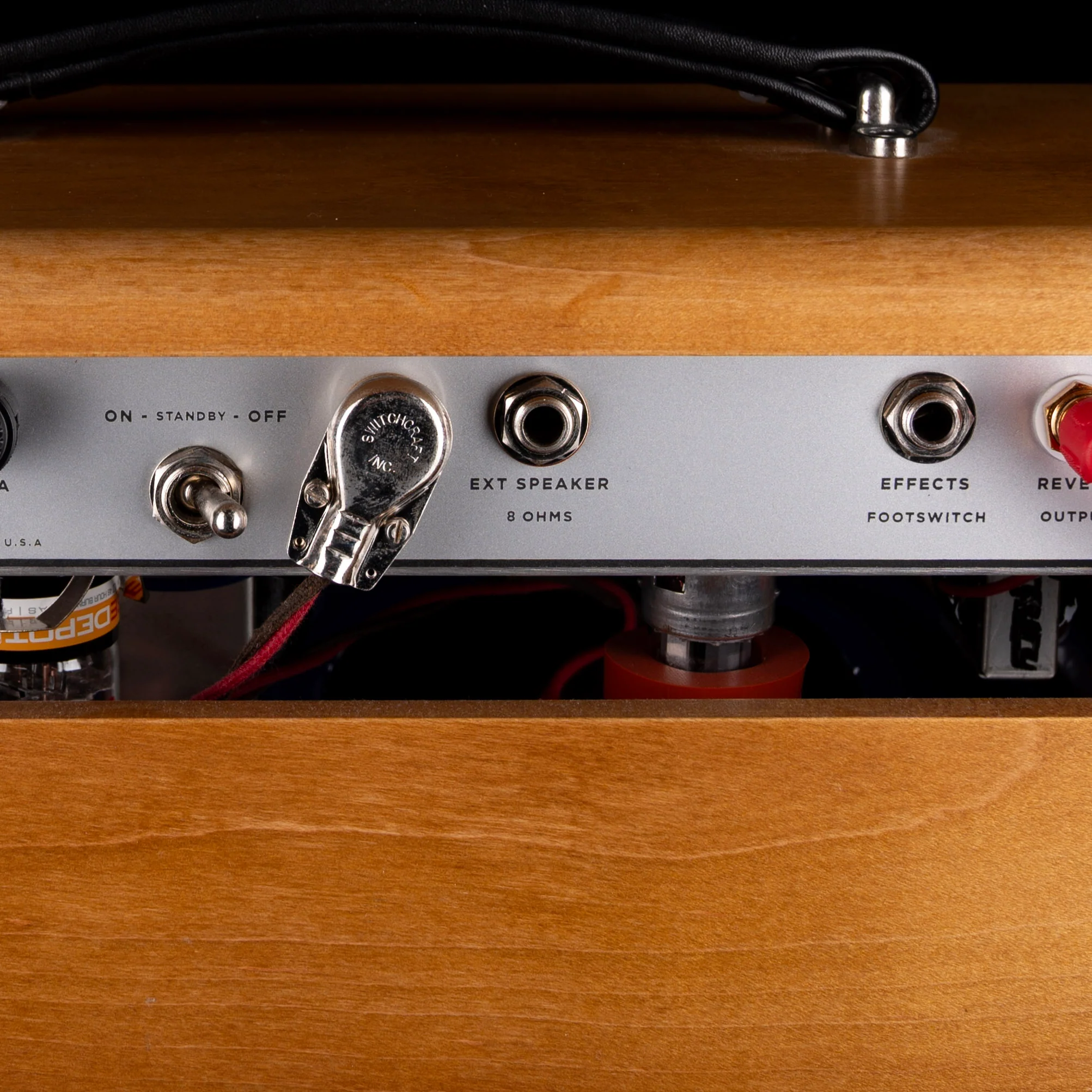 Pre Owned Milkman Sound 5W Half Pint Milk Century Modern Guitar Amp Combo with Footswitch and Cover - Image 10