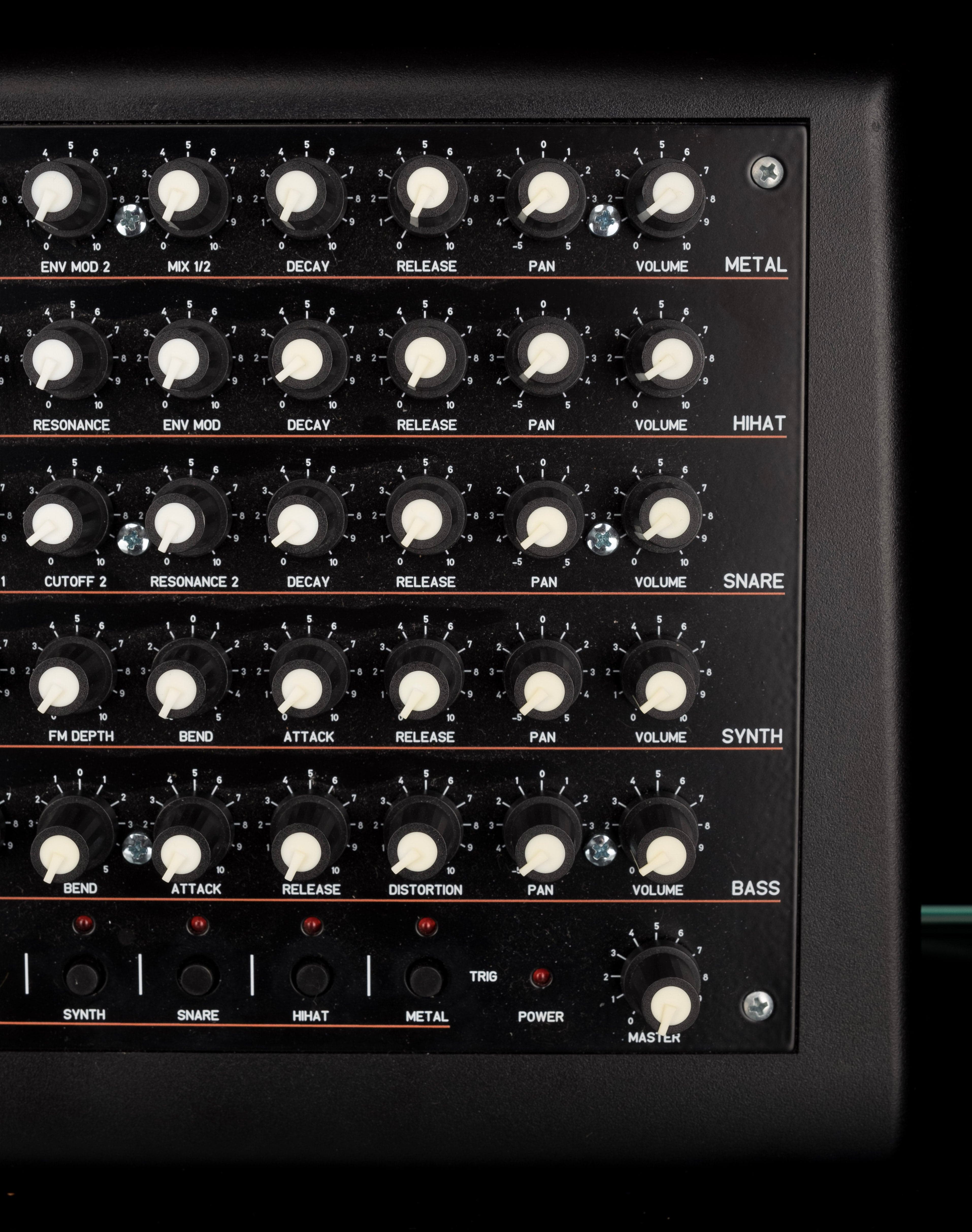 Pre Owned Mode Machines ADX1 Analog Drum Machine With Adapter - Image 3