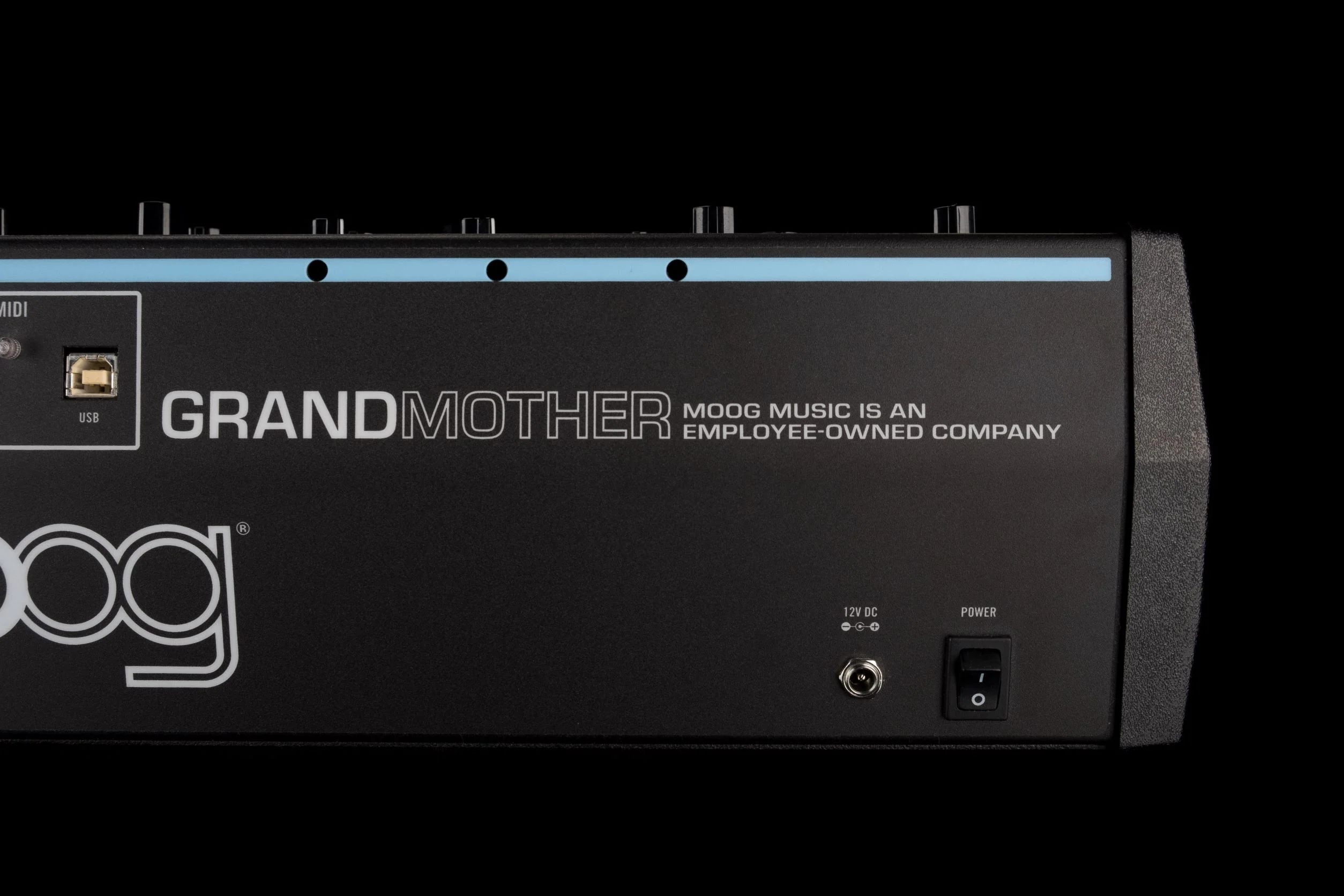 Pre Owned Moog Grandmother Semi-Modular Analog Synthesizer and Step Sequencer Keyboard - Image 12