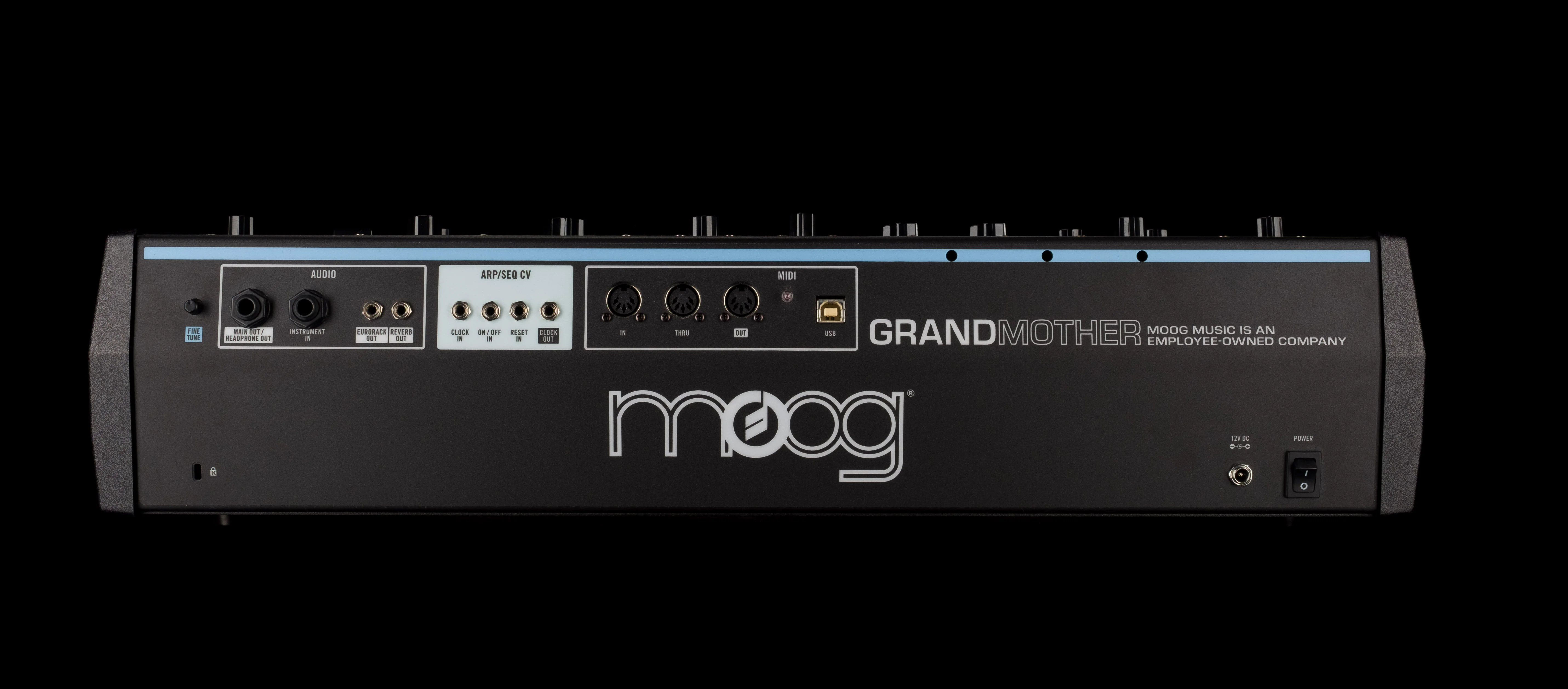 Pre Owned Moog Grandmother Semi-Modular Analog Synthesizer and Step Sequencer Keyboard - Image 8
