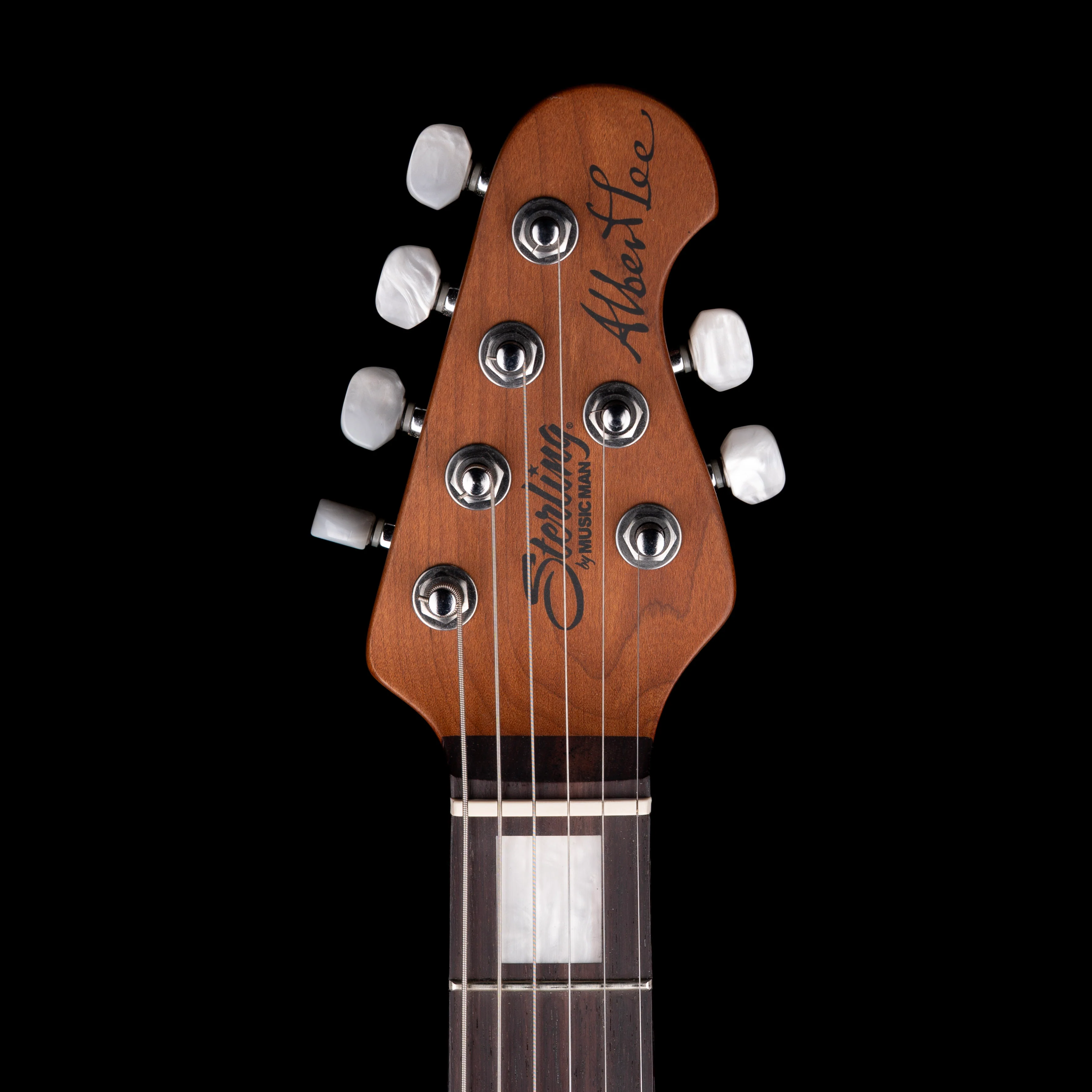 Pre Owned Music Man Sterling Albert Lee Vintage Cream - Image 12