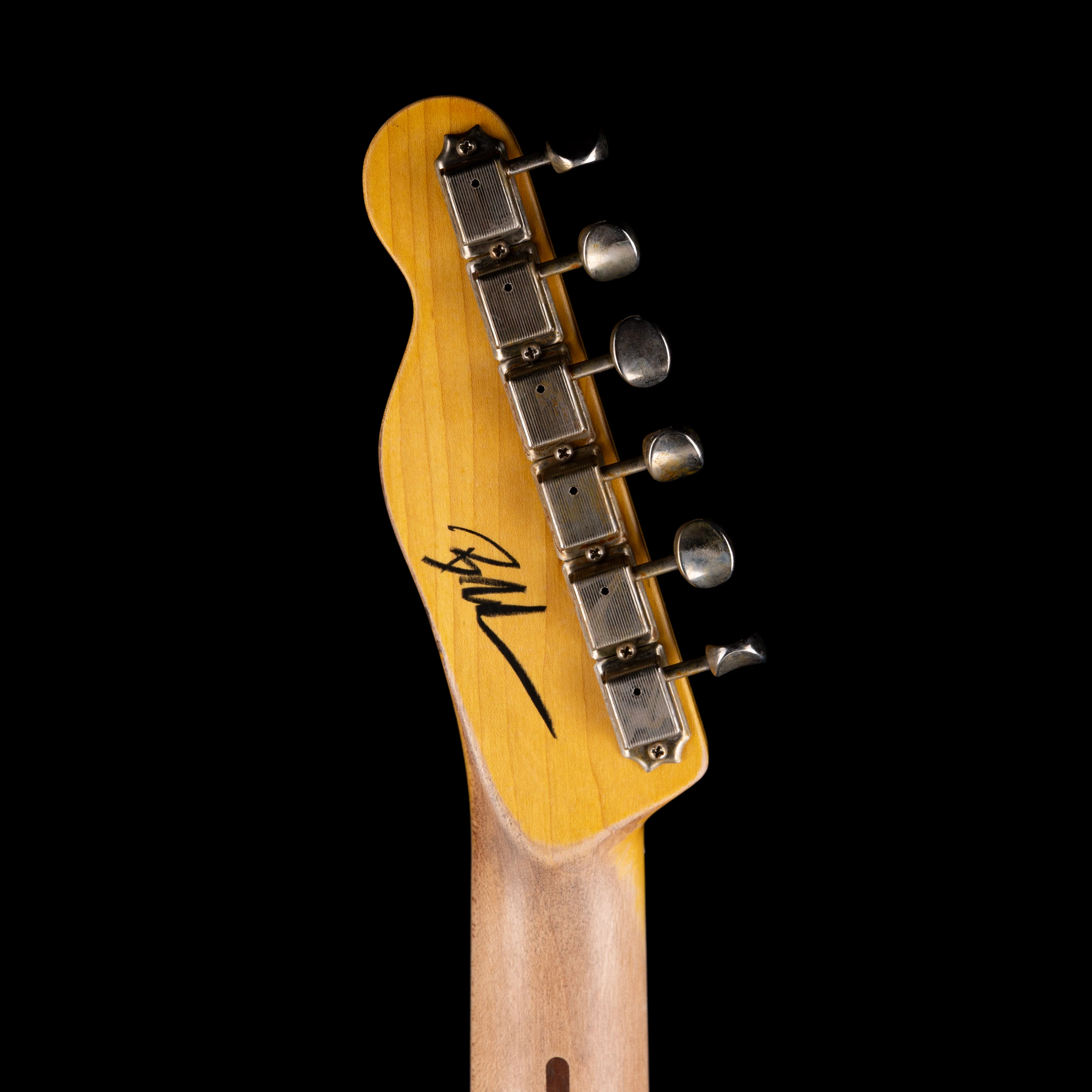 Pre Owned Nash T-52 Medium Aged Ash Mary Kay White Electric Guitar With OHSC - Image 13