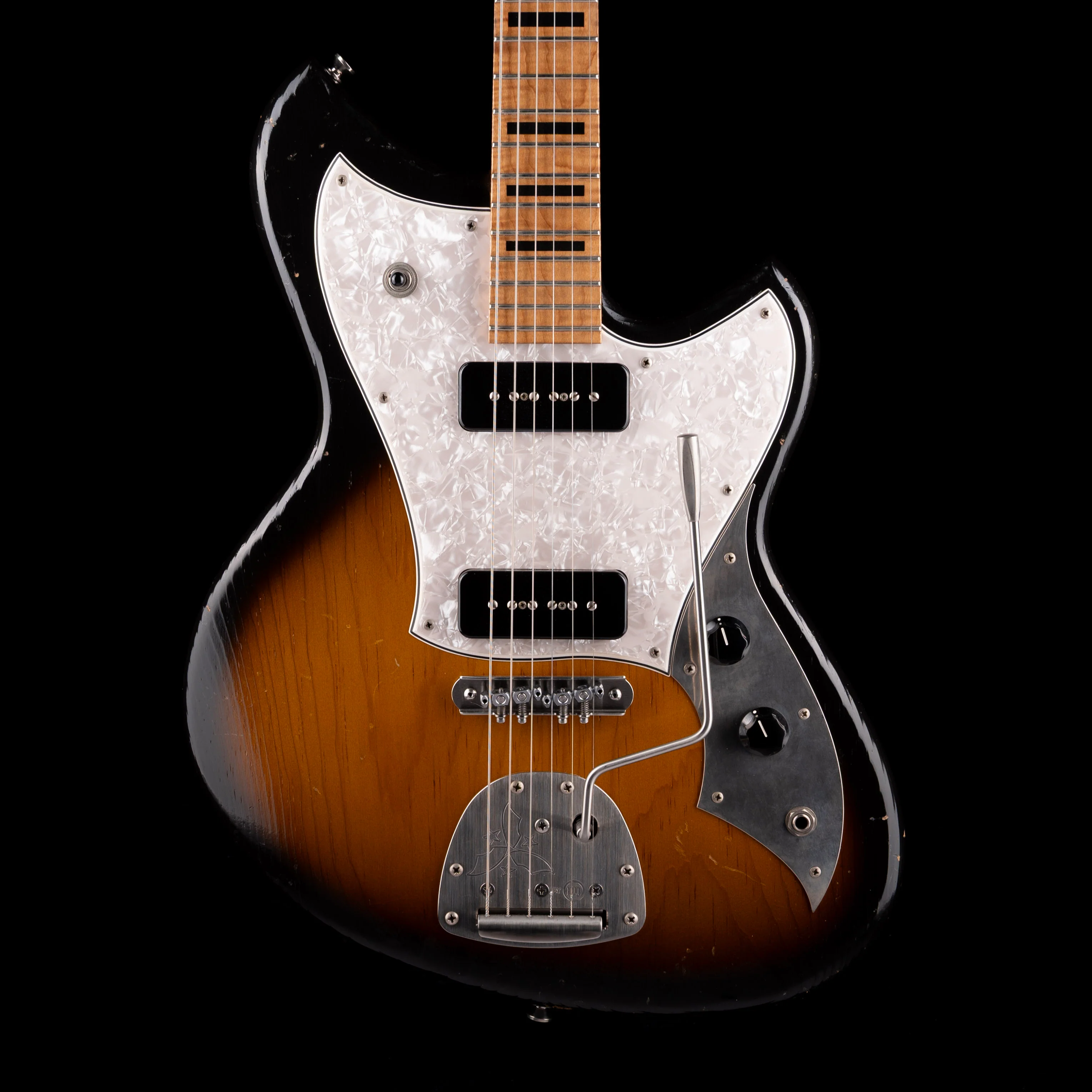 Pre Owned Novo Serus J Light Distress 2-Tone Sunburst With OSSC