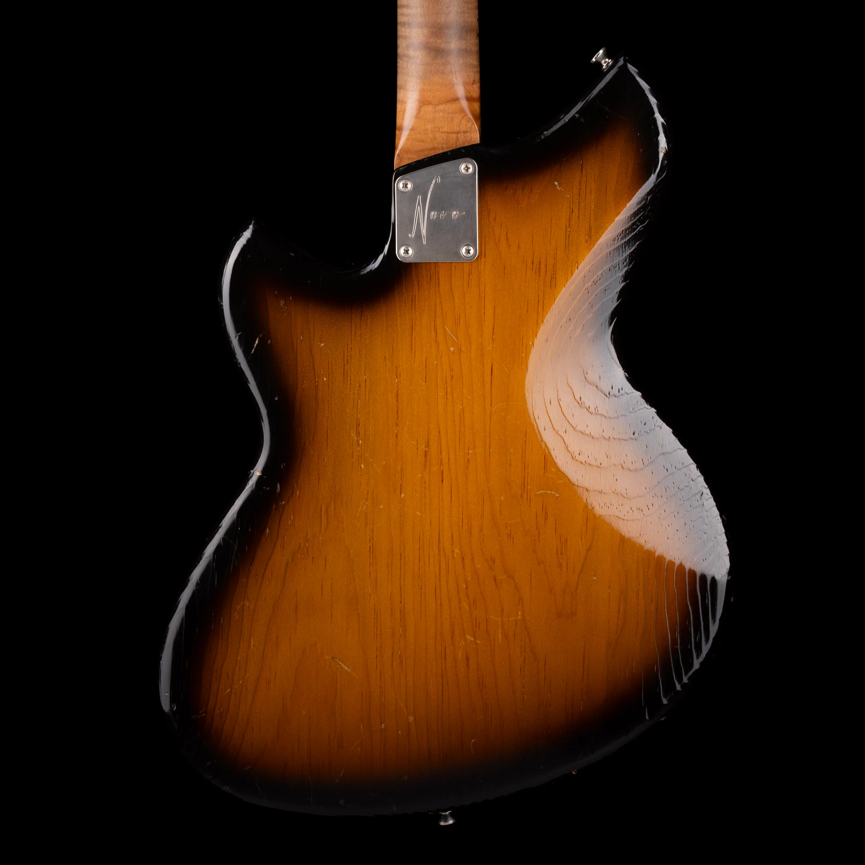 Pre Owned Novo Serus J Light Distress 2-Tone Sunburst With OSSC - Image 8