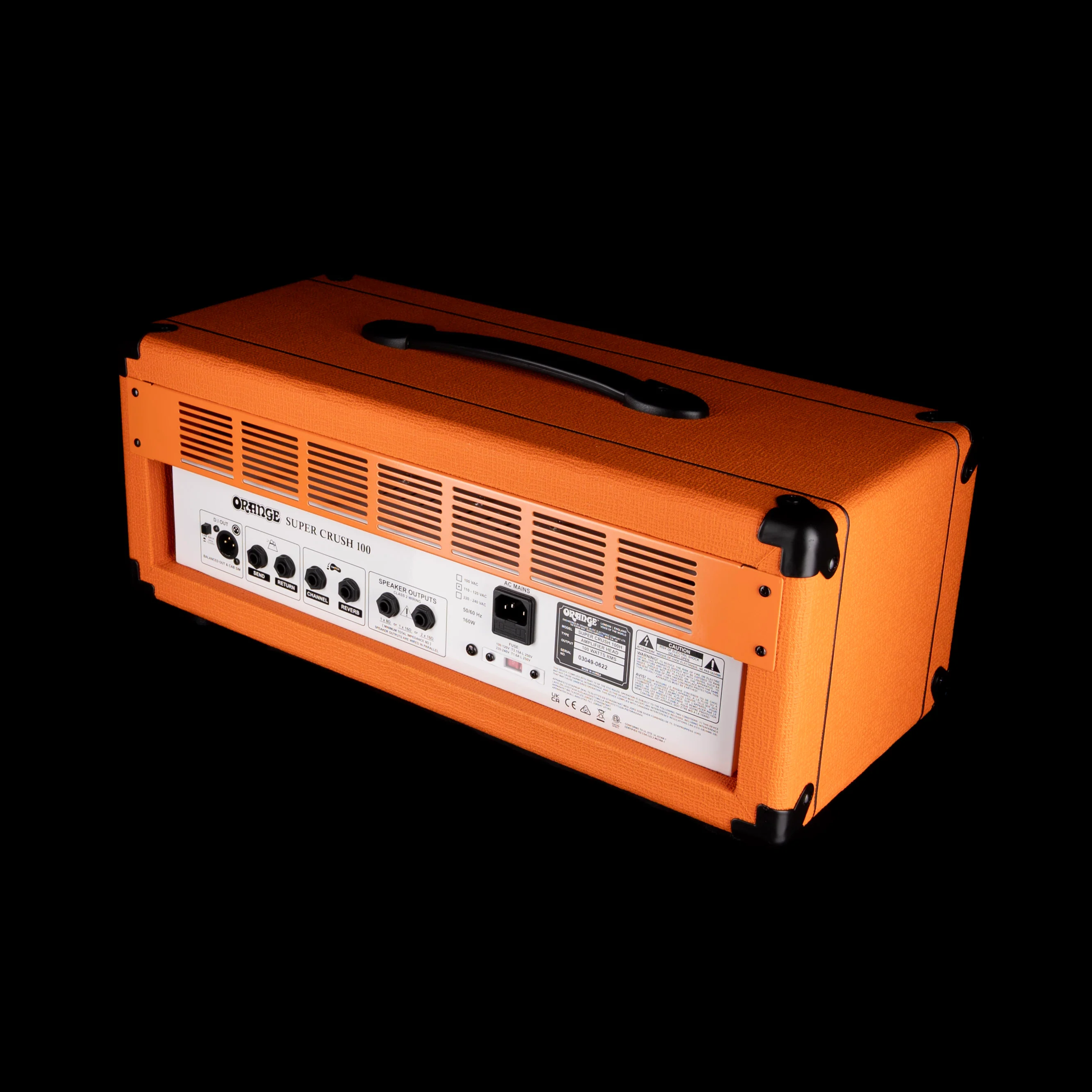 Pre Owned Orange Super Crush 100 Guitar Amp Head - Image 11
