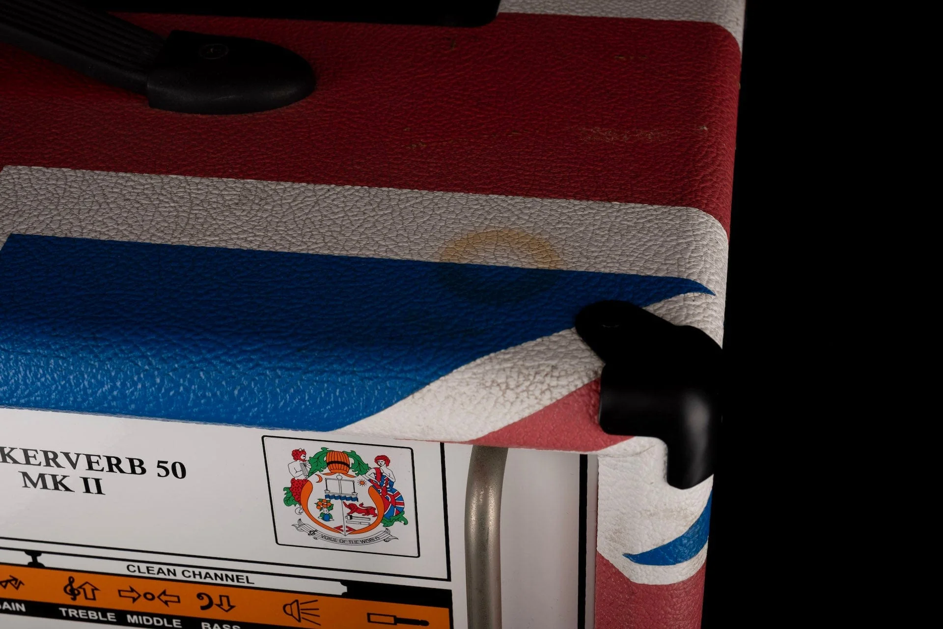 Pre-Owned Limited Edition of 25 Orange Limited Edition Union Jack Rockerverb 50 MKII / 2x12 Cab Set - Image 12