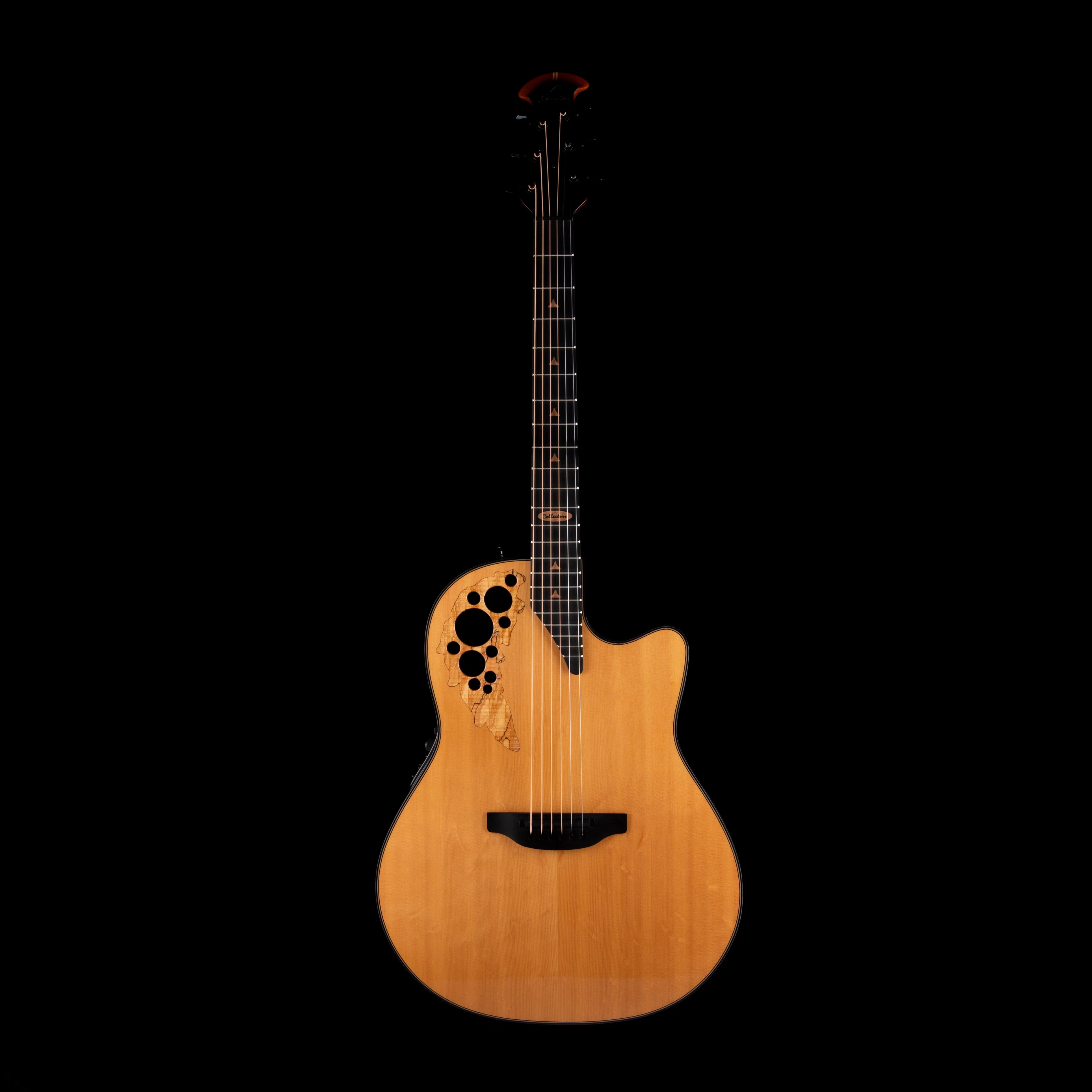 Pre Owned 2007 Ovation Collector's BCS Natural Acoustic Guitar With OHSC - Image 2