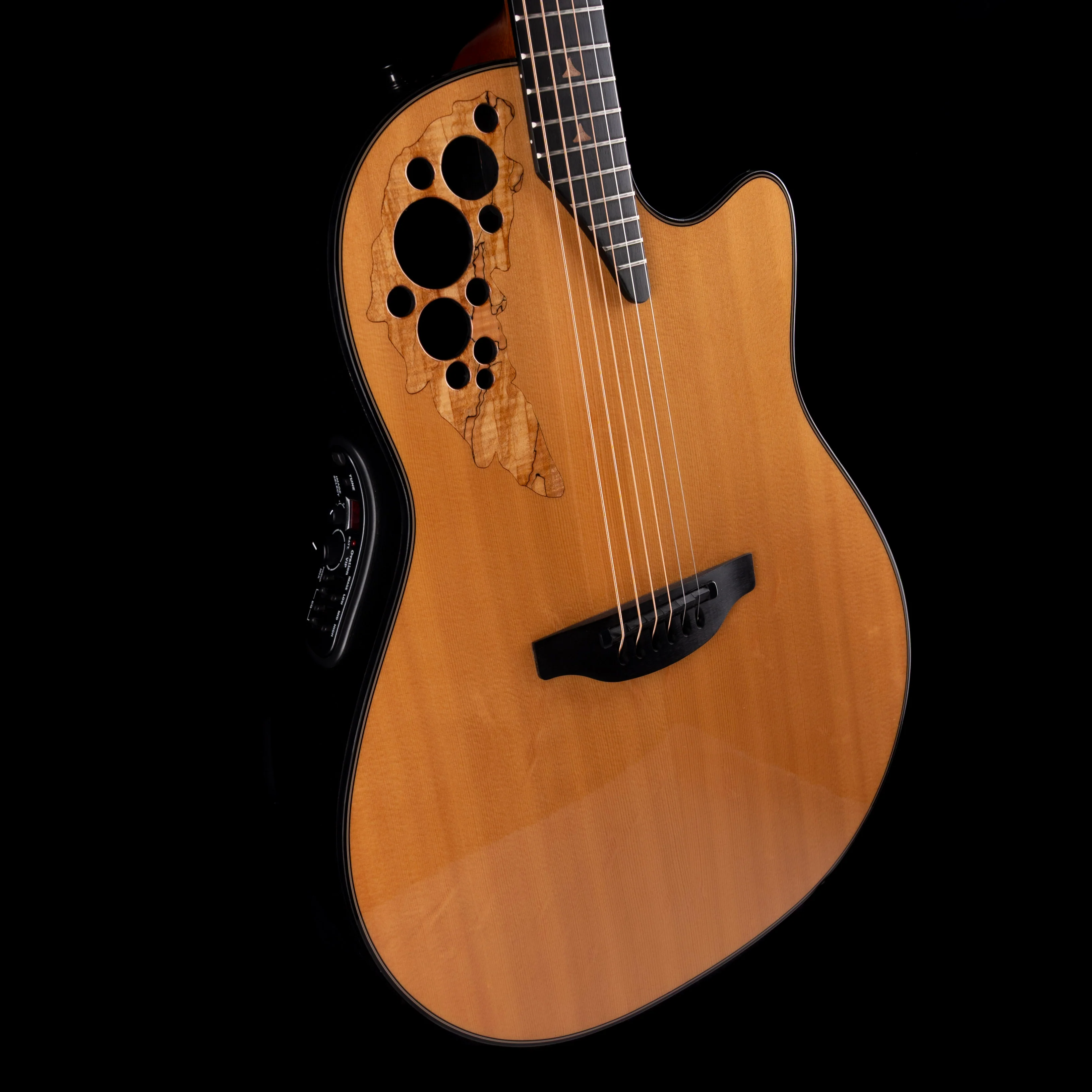 Pre Owned 2007 Ovation Collector's BCS Natural Acoustic Guitar With OHSC - Image 5
