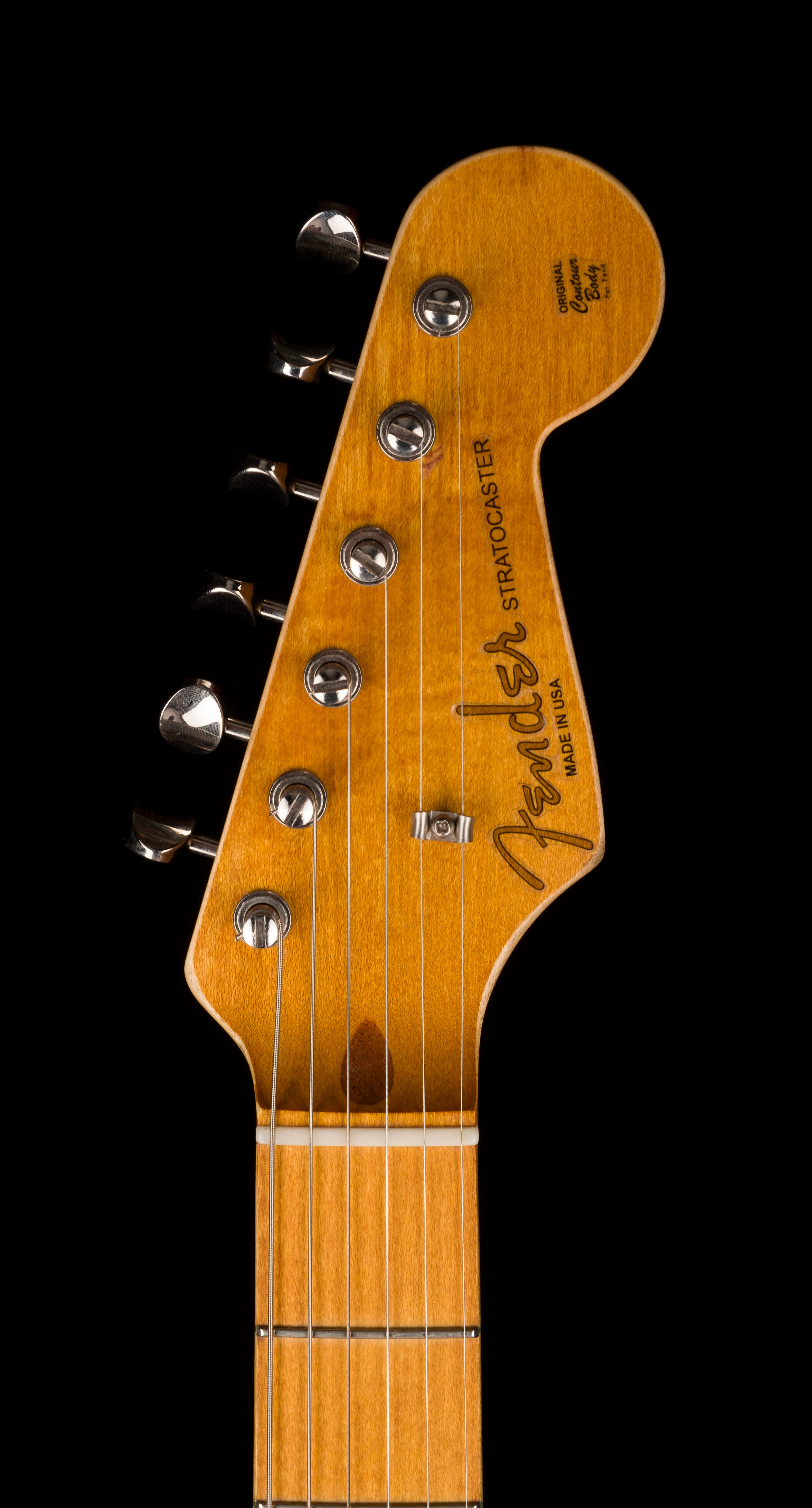 Pre Owned Partscaster S-Style HSS Satin Body W/ Maple Neck Guitar With HSC - Image 13