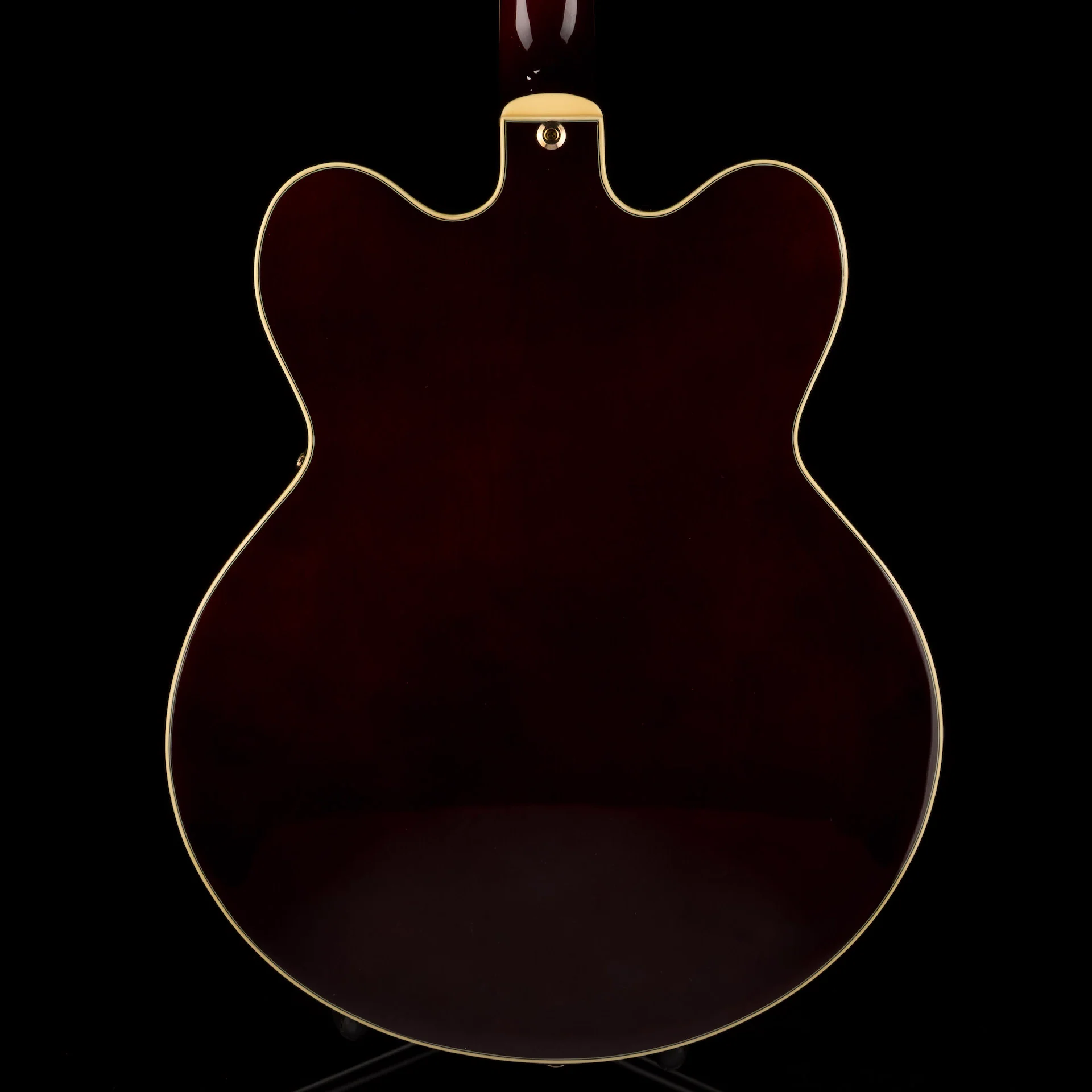 Pre Owned Peerless Tonemaster Custom Burgundy Semi-Hollow Body Electric Guitar With Gig Bag - Image 14