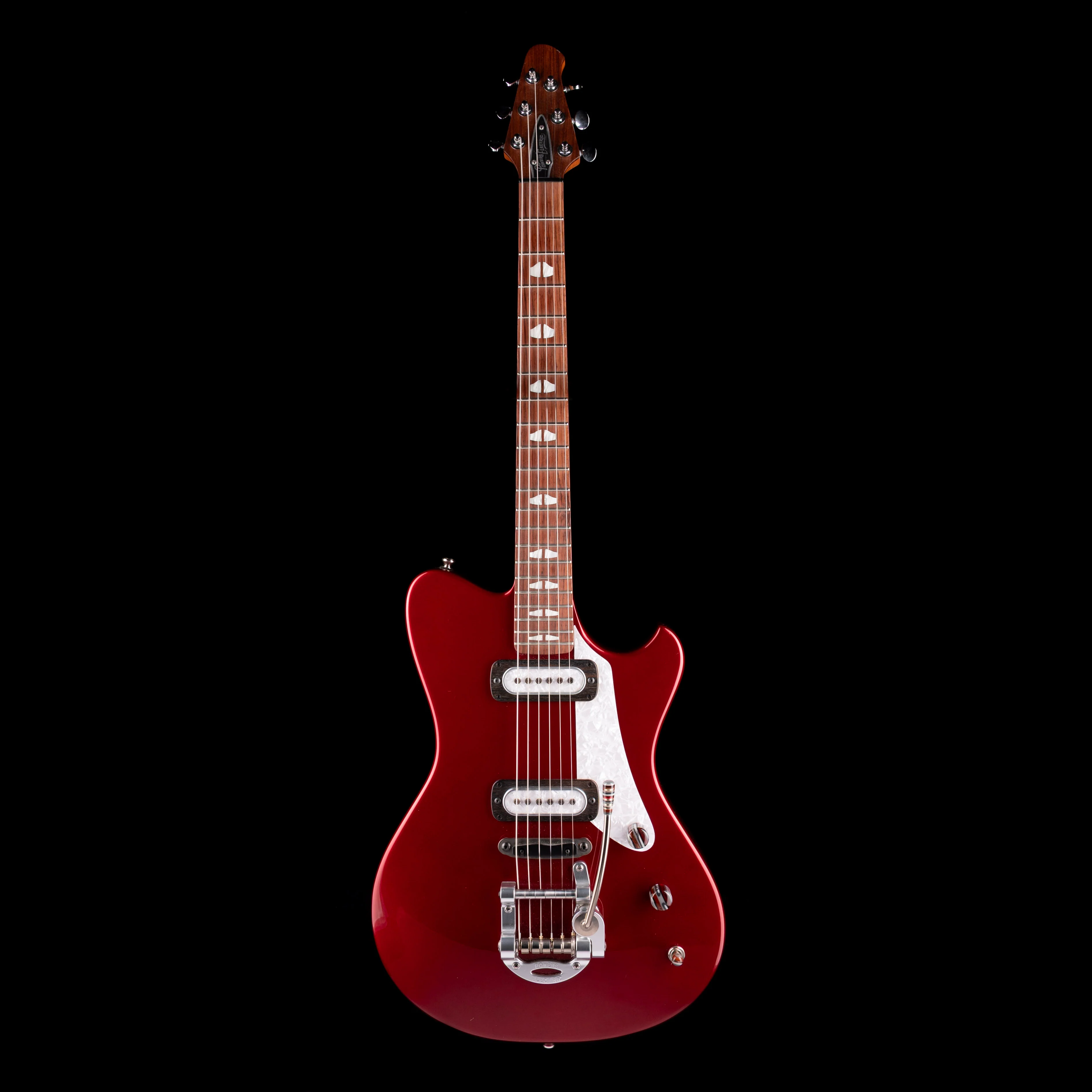 Pre Owned Powers Electric A-Type Crystal Red Metallic with Softshell Case - Image 2