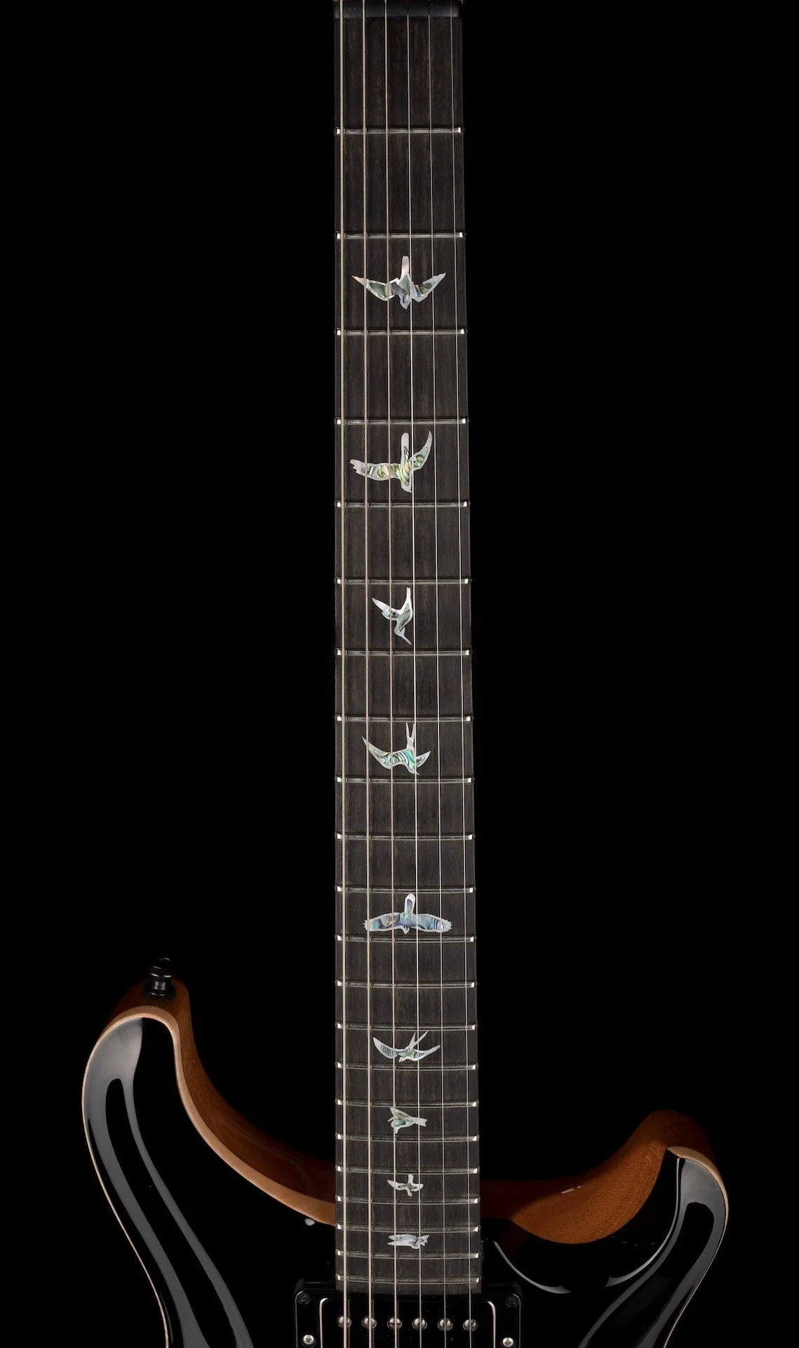 Pre-Owned PRS 2022 Wood Library DGT Torrefied Maple Neck Black With OHSC - Image 12