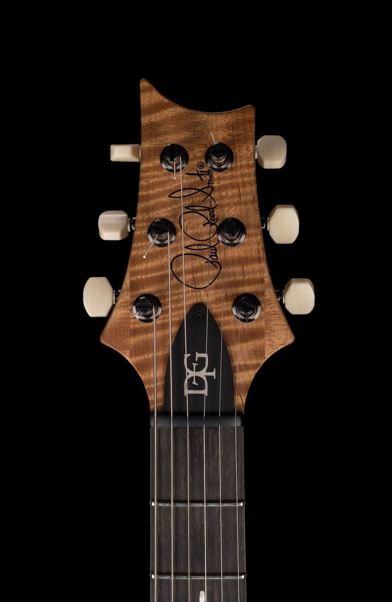 Pre-Owned PRS 2022 Wood Library DGT Torrefied Maple Neck Black With OHSC - Image 13