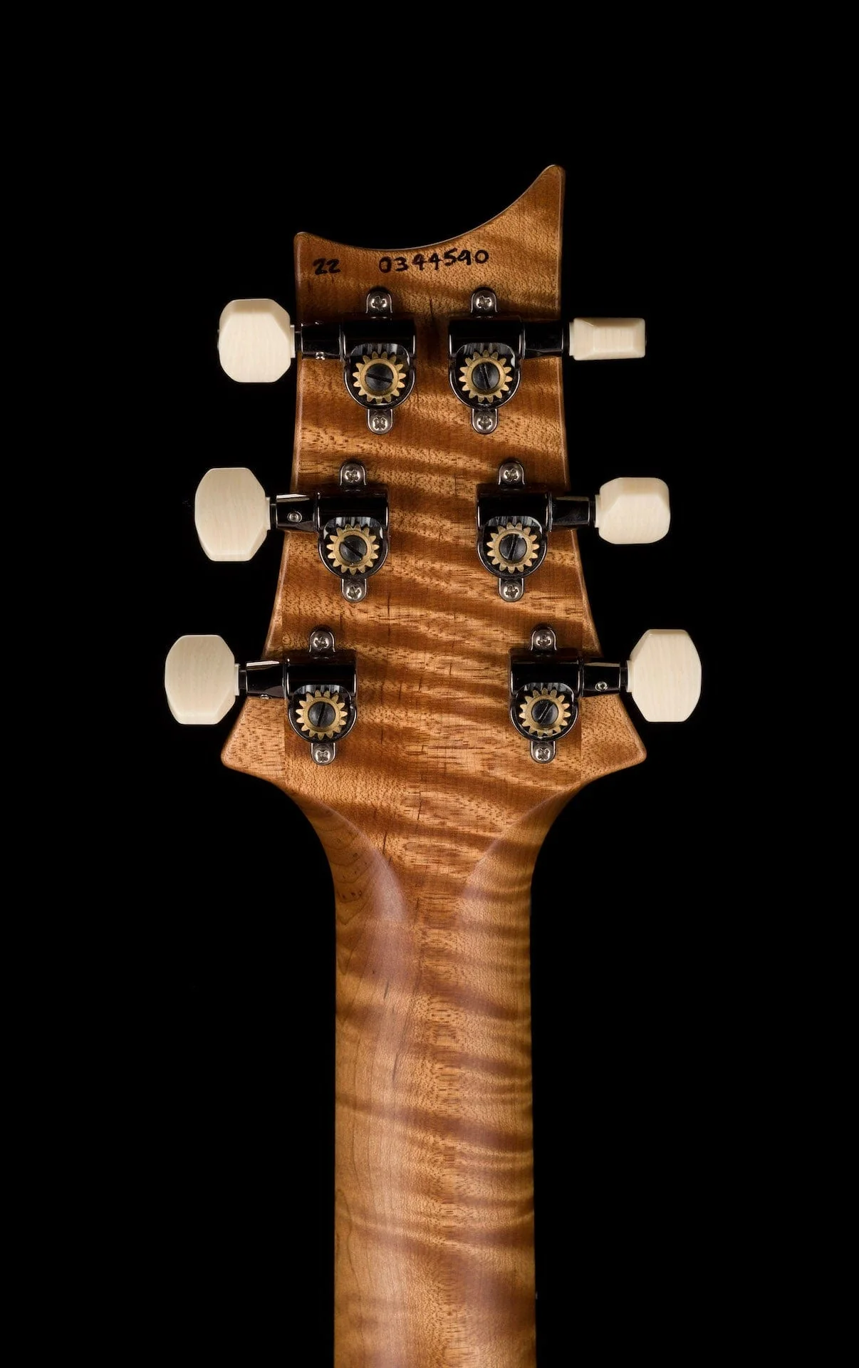 Pre-Owned PRS 2022 Wood Library DGT Torrefied Maple Neck Black With OHSC - Image 19