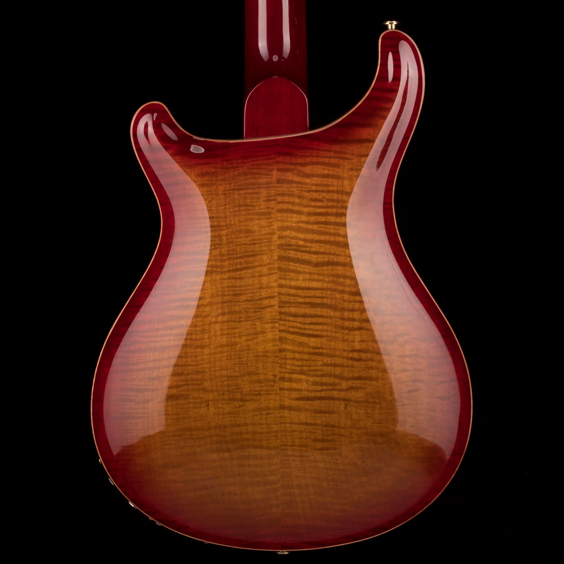 Pre Owned PRS Core McCarty Hollowbody II Piezo 10 Top Dark Cherry Sunburst Electric Guitar With Case - Image 14