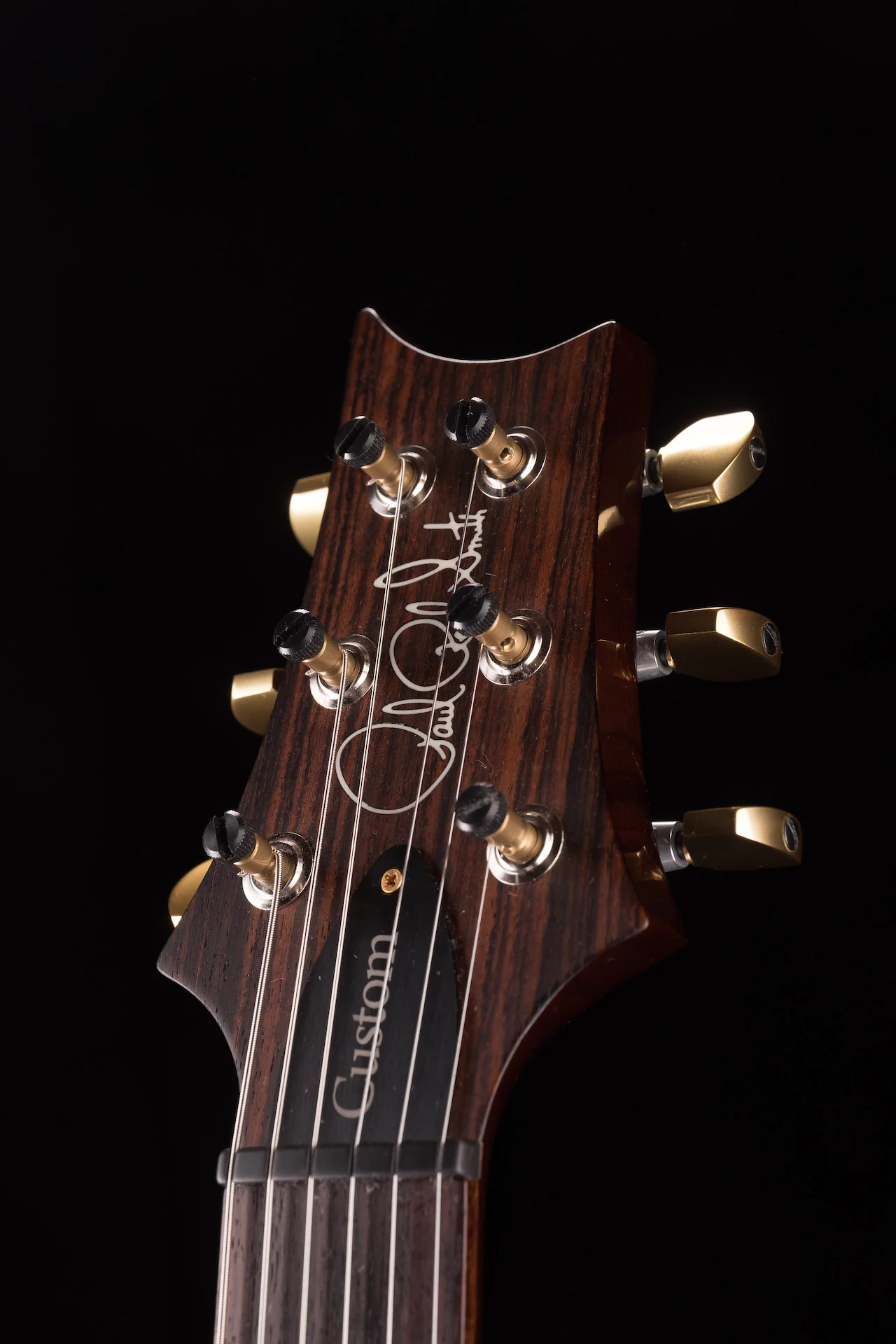 Pre Owned PRS Custom 24 10-Top Black Gold Burst With OHSC - Image 11