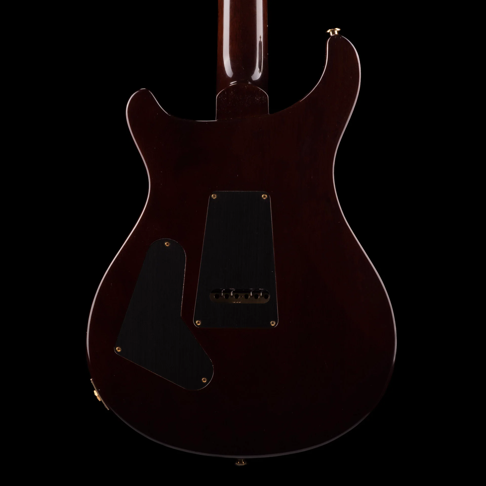 Pre Owned PRS Custom 24 10-Top Black Gold Burst With OHSC - Image 3