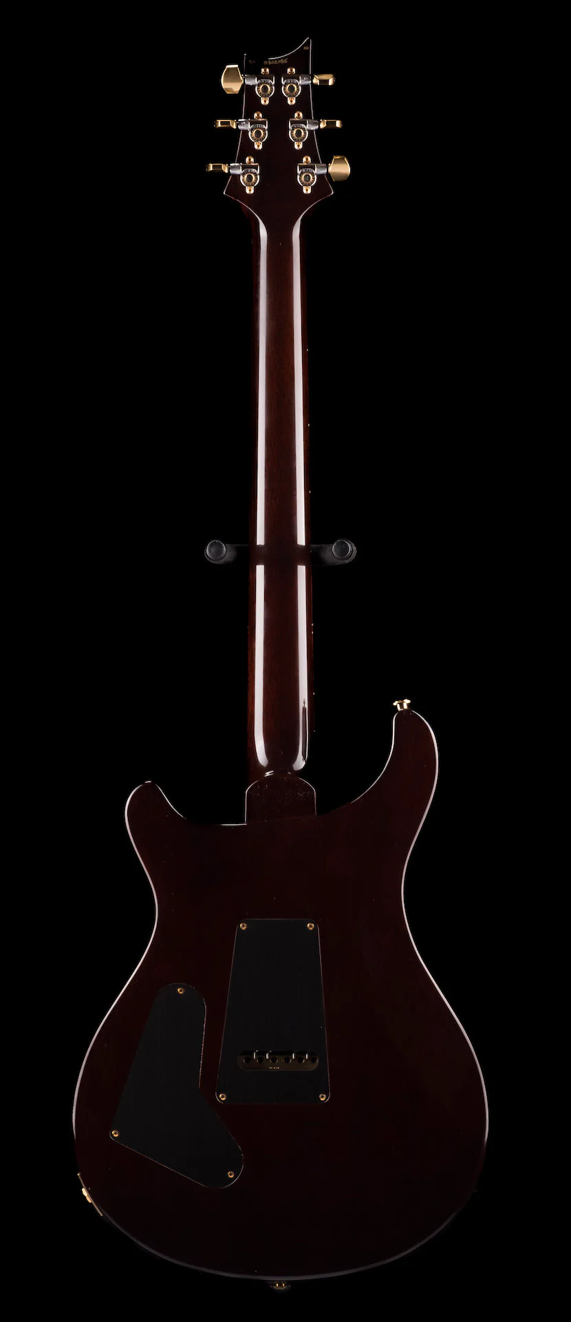 Pre Owned PRS Custom 24 10-Top Black Gold Burst With OHSC - Image 4