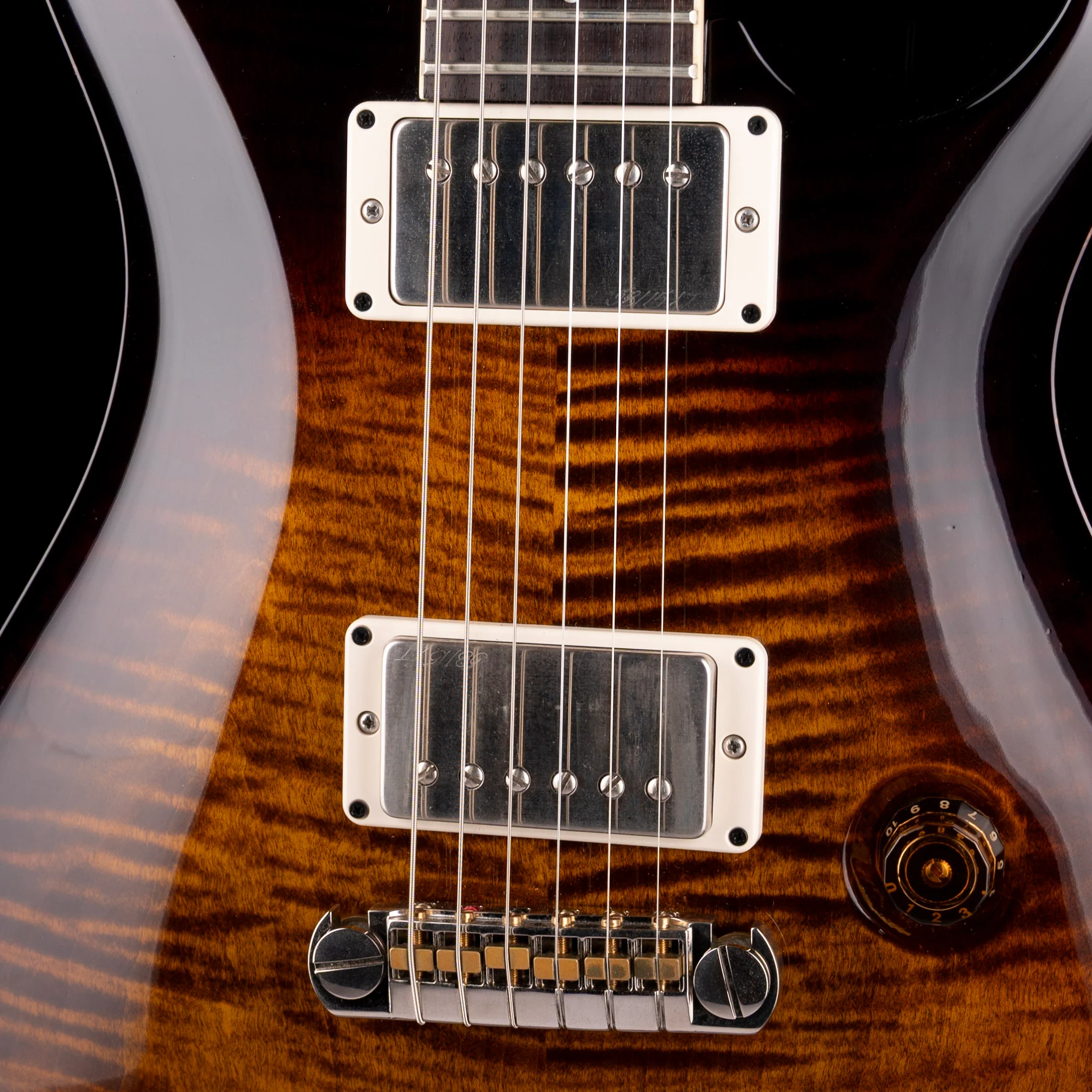 Pre Owned 2020 PRS McCarty Blackgold Wrap With Adjustable Stoptail With OHSC - Image 5