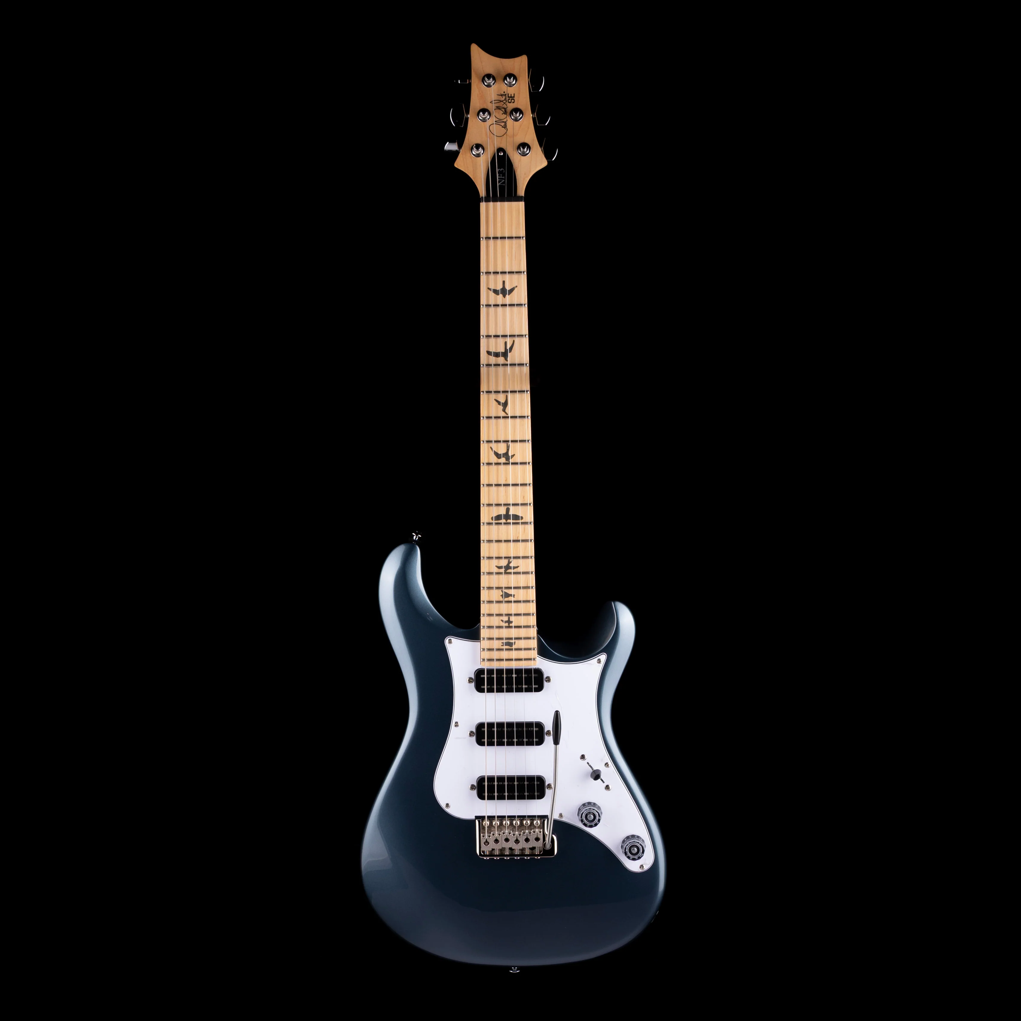 Pre Owned PRS NF3 Gun Metal Grey Maple Fretboard Electric Guitar With OHSC - Image 2
