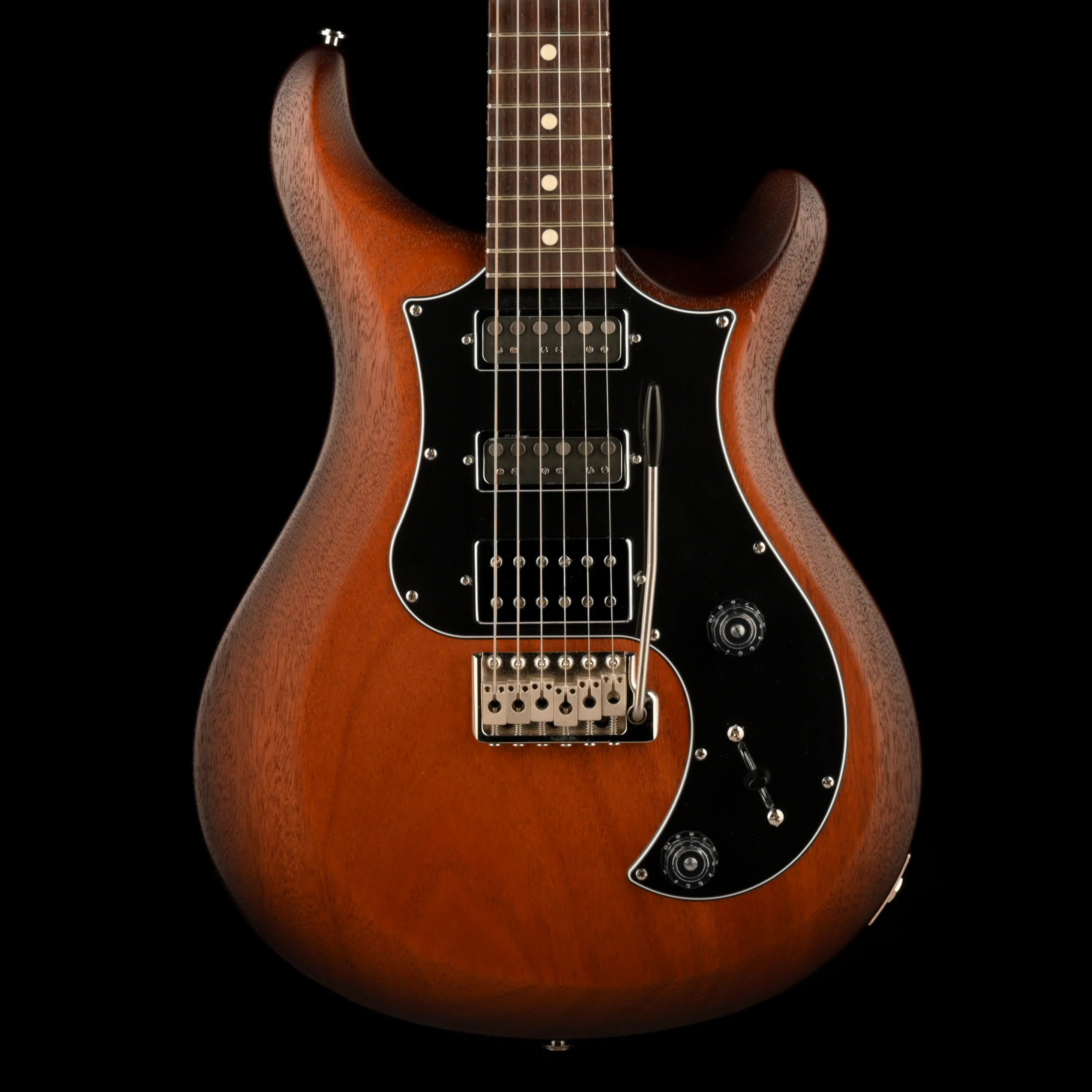 Pre Owned 2020 PRS S2 Studio Tobacco Sunburst Satin Finish Electric Guitar With Bag