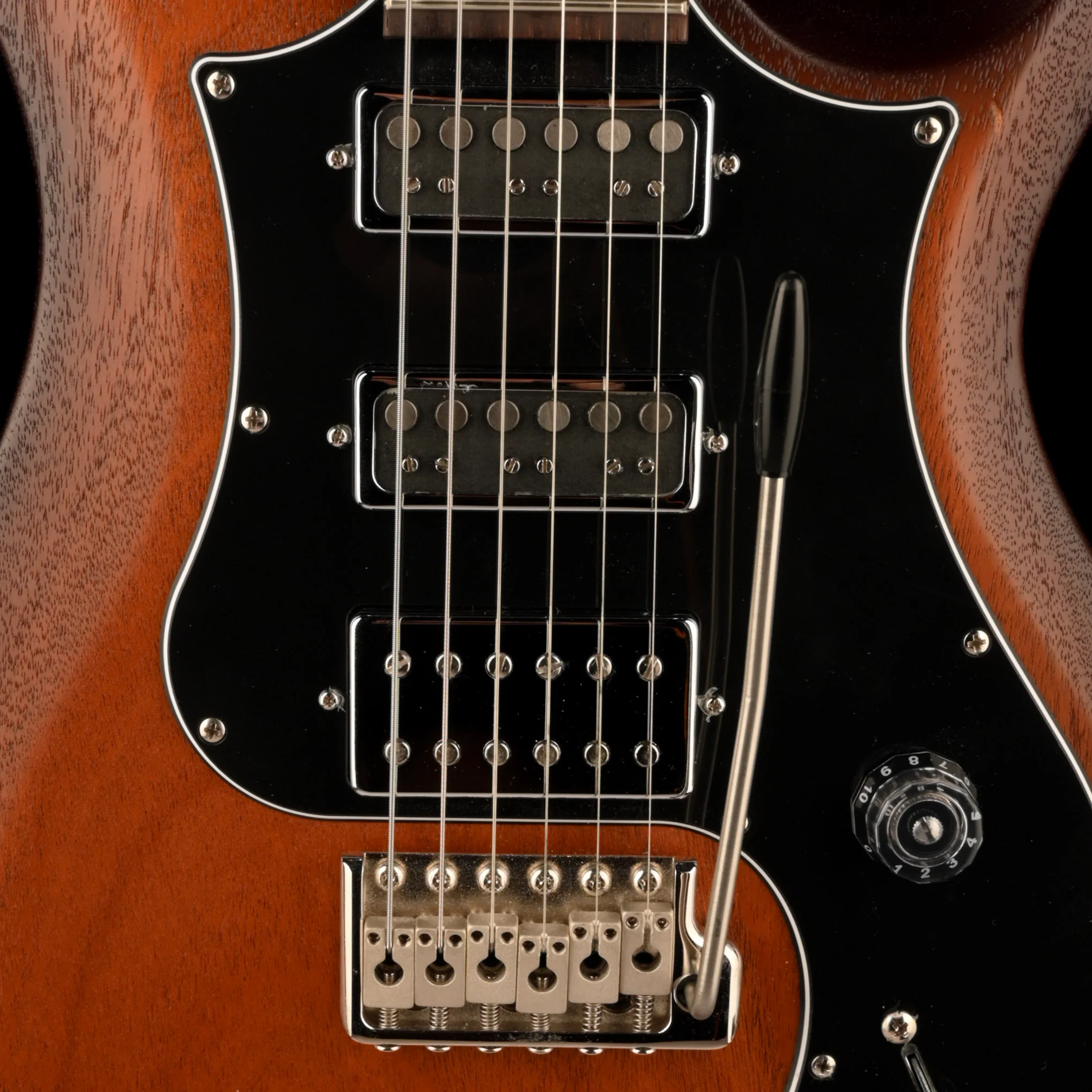 Pre Owned 2020 PRS S2 Studio Tobacco Sunburst Satin Finish Electric Guitar With Bag - Image 4