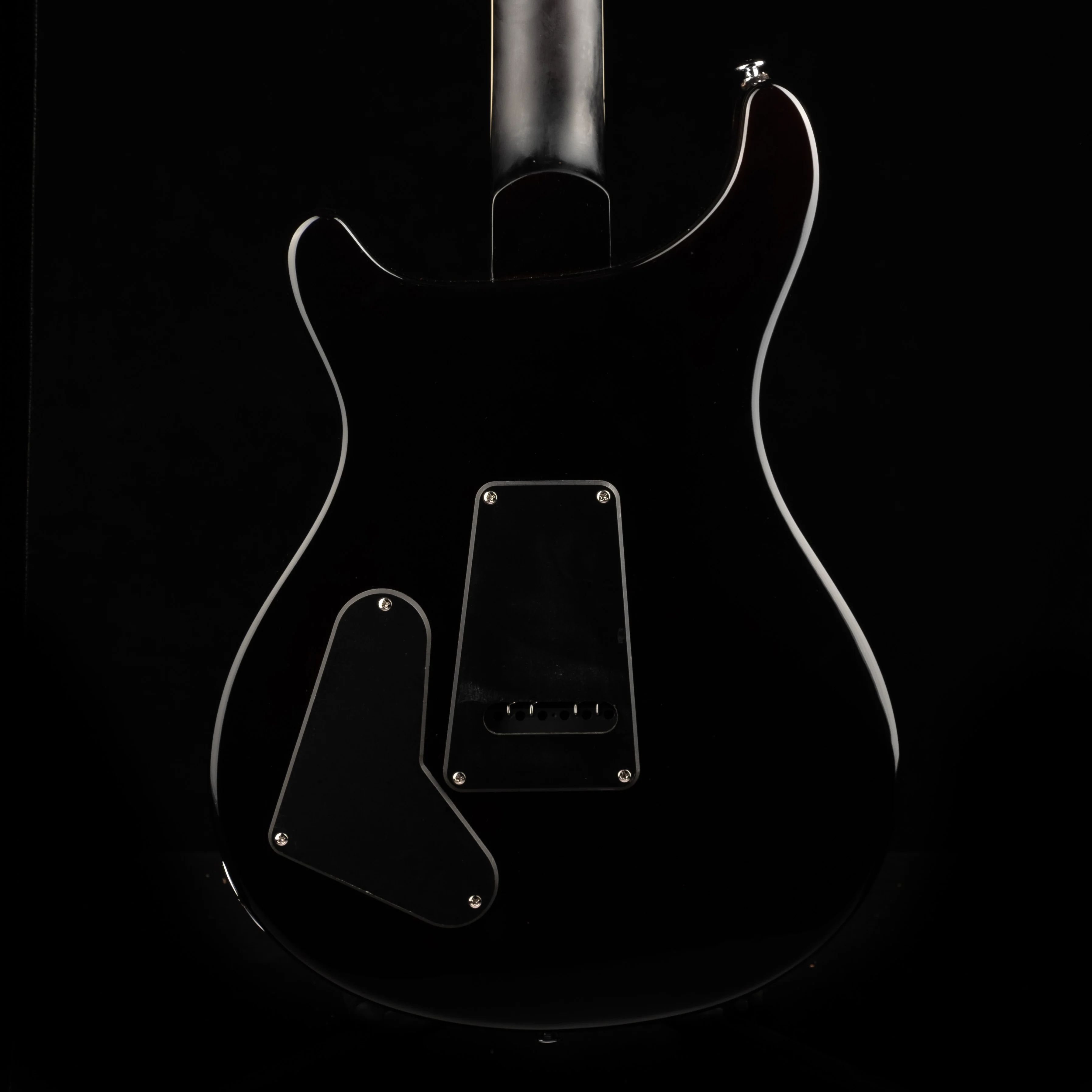 Pre Owned PRS SE Custom 22 Semi-Hollow Quilt Top Black Gold Sunburst Limited Run With Gig Bag - Image 7